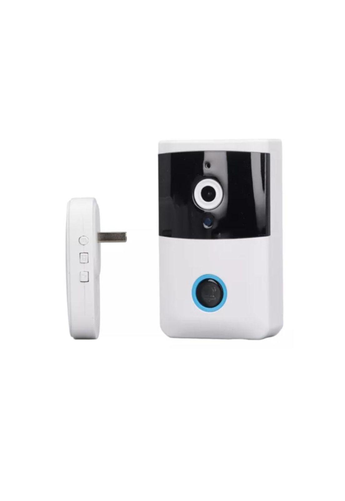 Timbre Puerta inalámbrico Wifi con cámara Visión Nocturna Hd-4