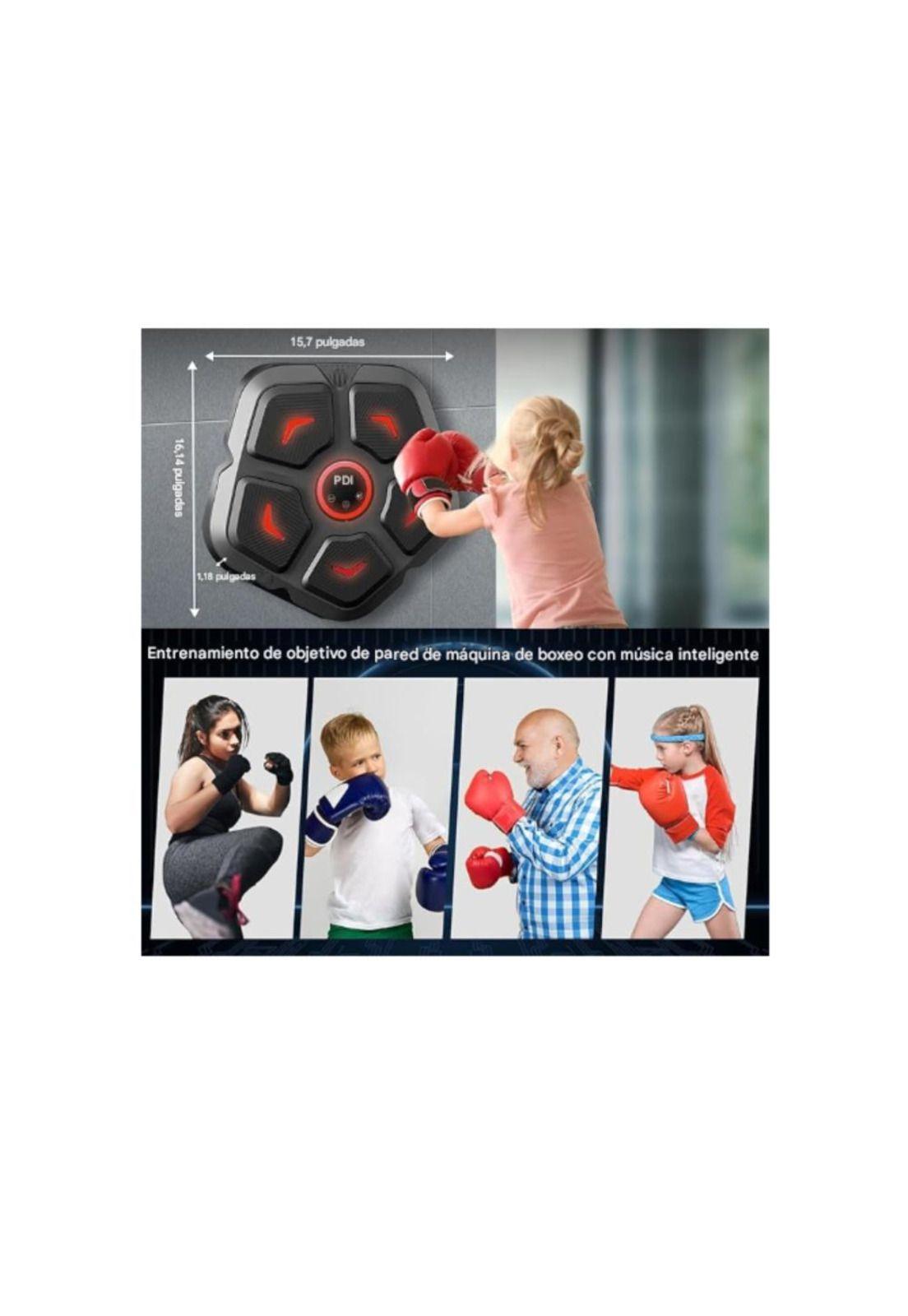 Maquina de Boxeo inteligente bluetooth Cardio + Guantes-3