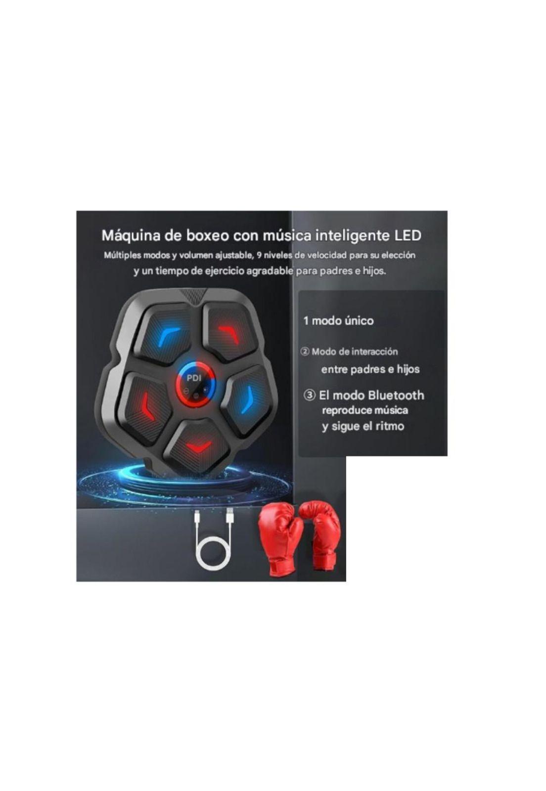 Maquina de Boxeo inteligente bluetooth Cardio + Guantes-4
