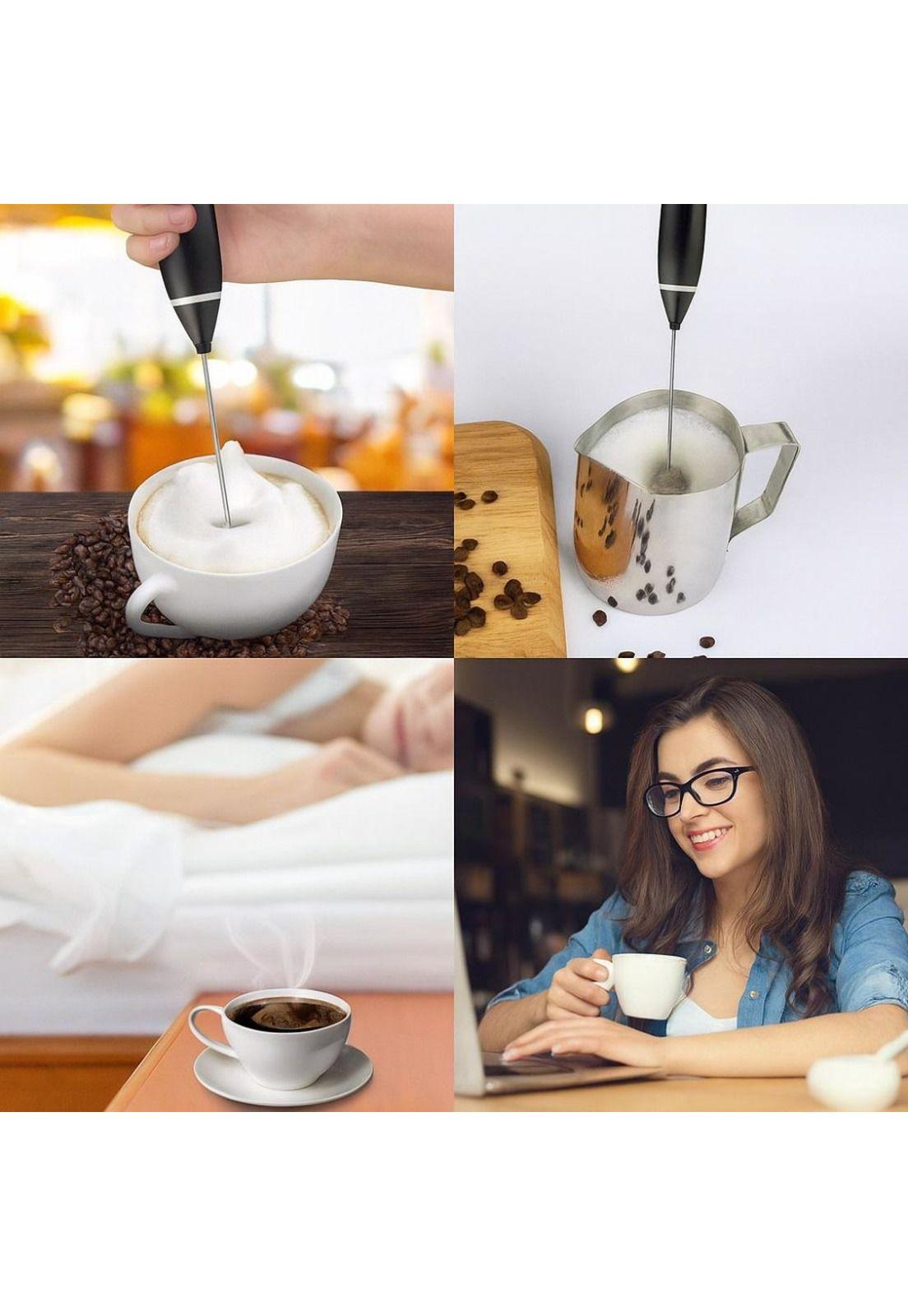 Mini Batidor Revolvedor De Café Y Espuma Leche Recargable USB-6