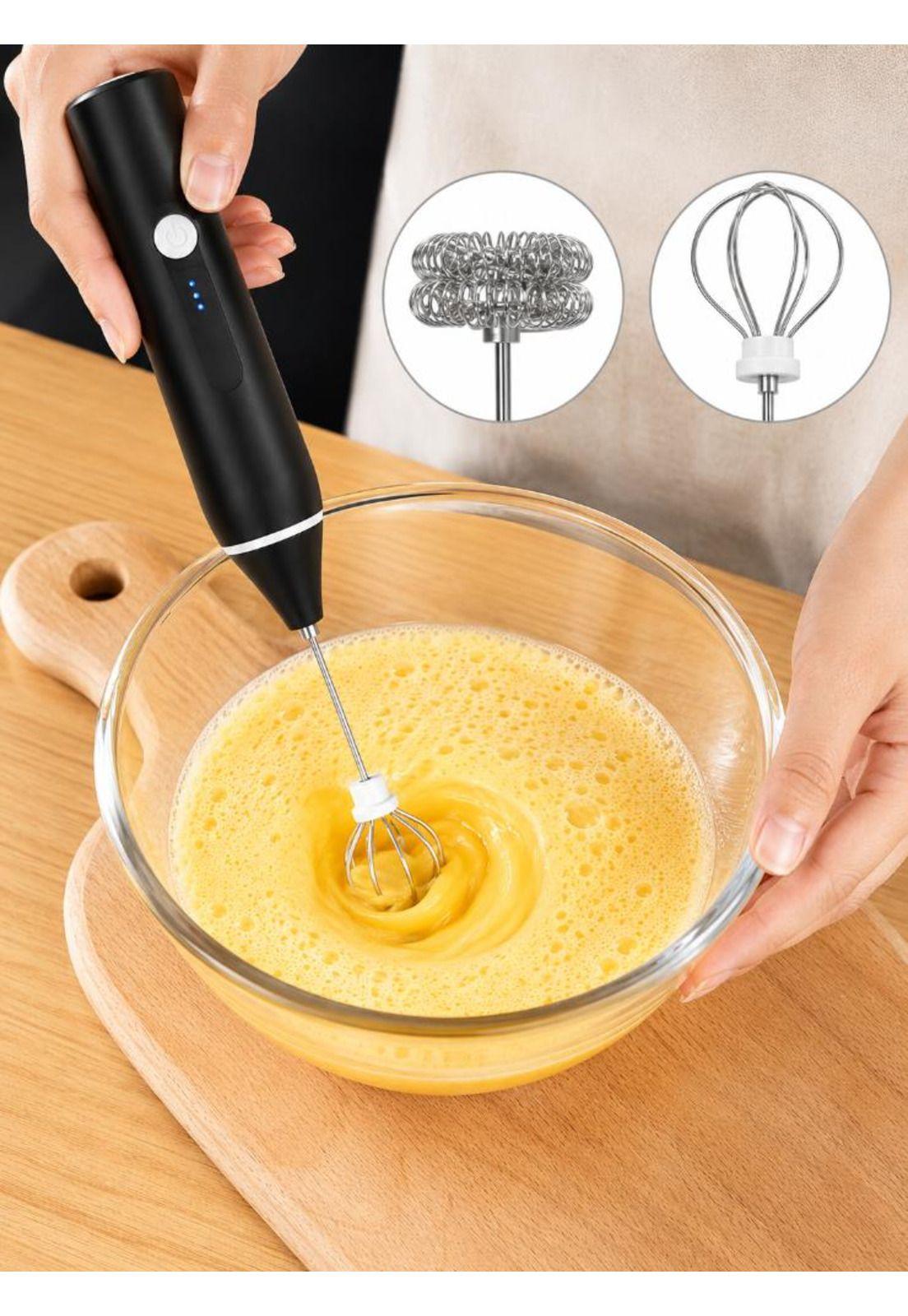 Mini Batidor Revolvedor De Café Y Espuma Leche Recargable USB-7