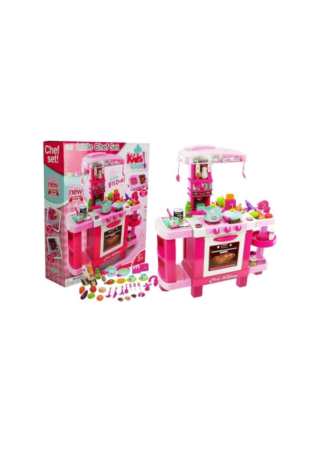 Juego de Set Cocina Chef con Luz y Sonido Infantil 29 Pcs-0