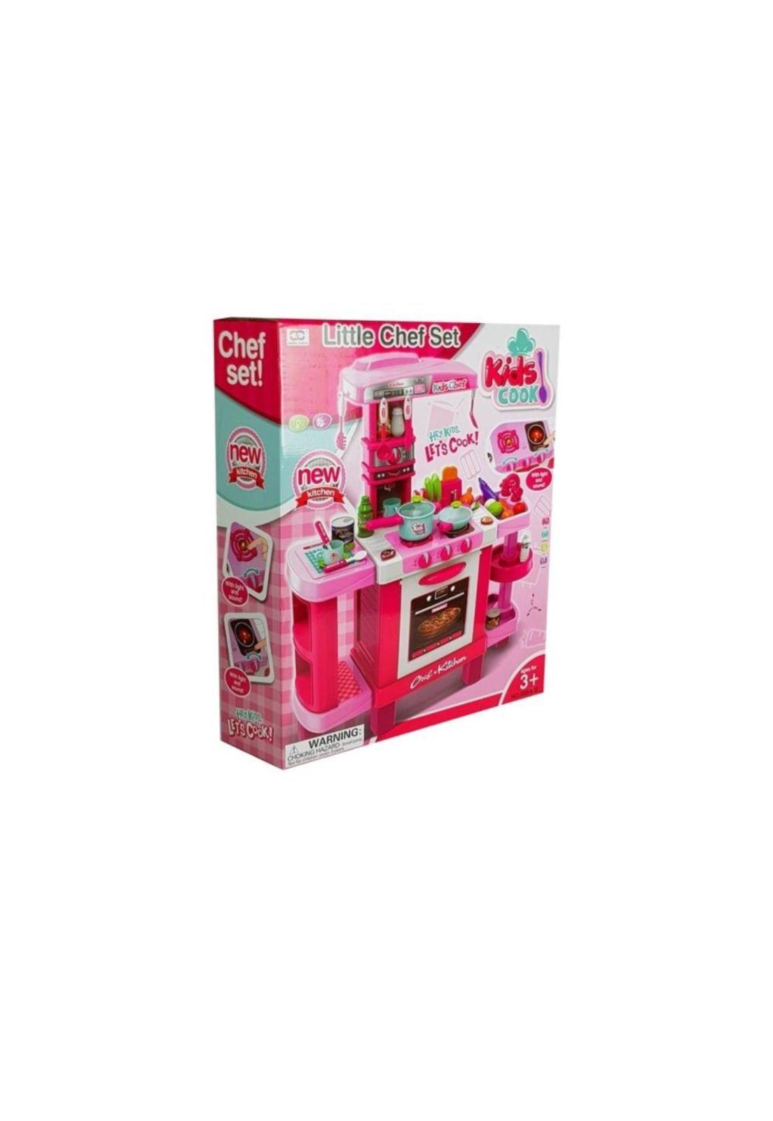 Juego de Set Cocina Chef con Luz y Sonido Infantil 29 Pcs-3