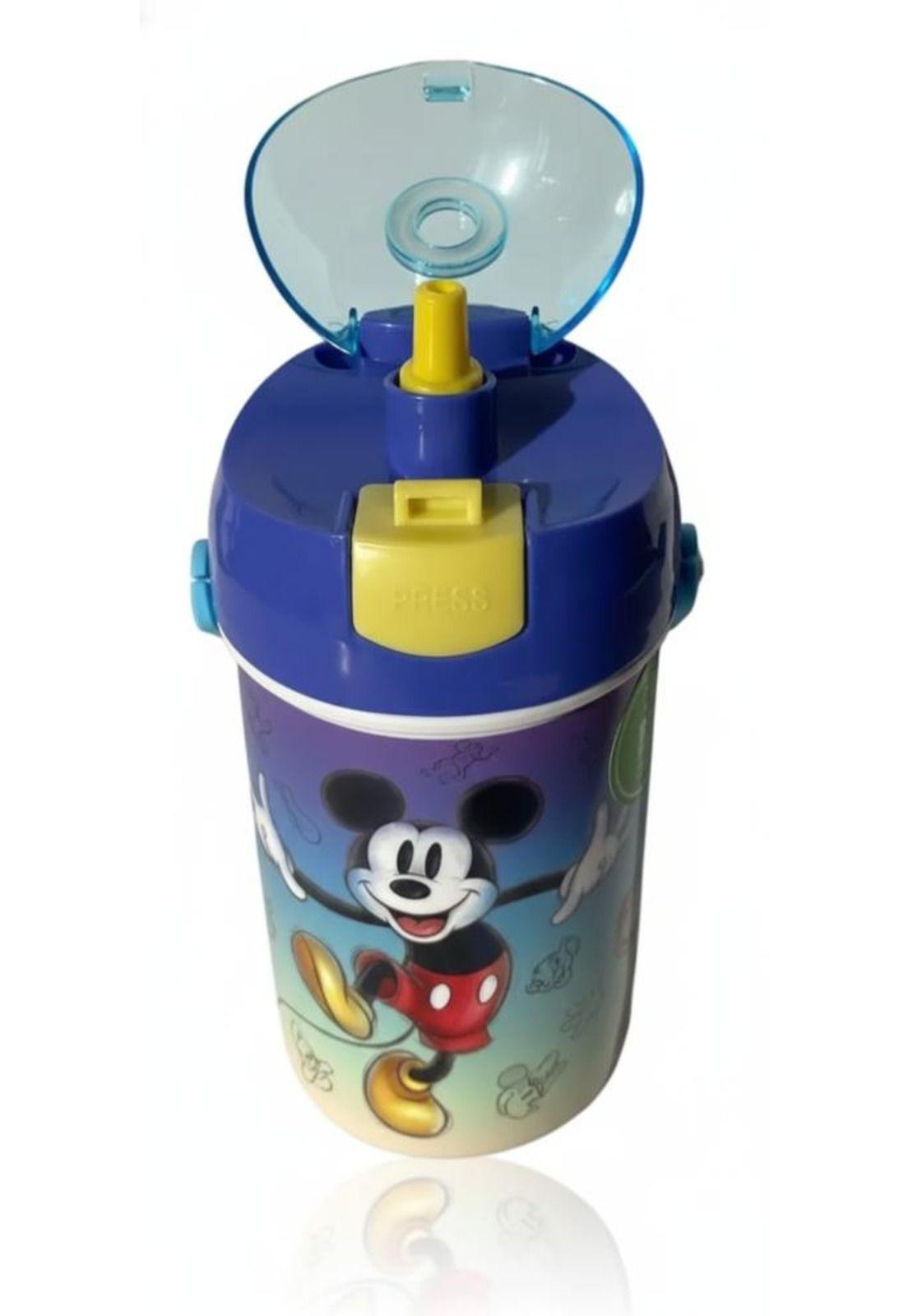 Vaso Boton Infantil Mickey  con Correa Antiderrame Disney-3