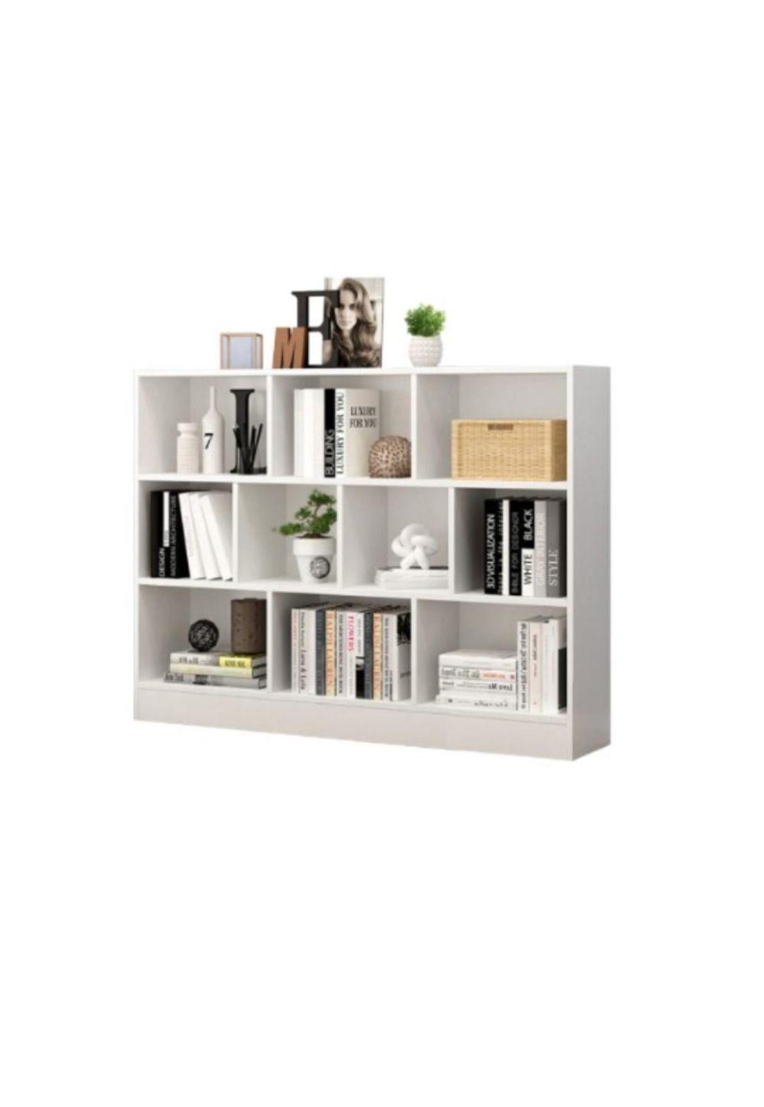 Estante Organizador Multifuncional de Madera Librero-0