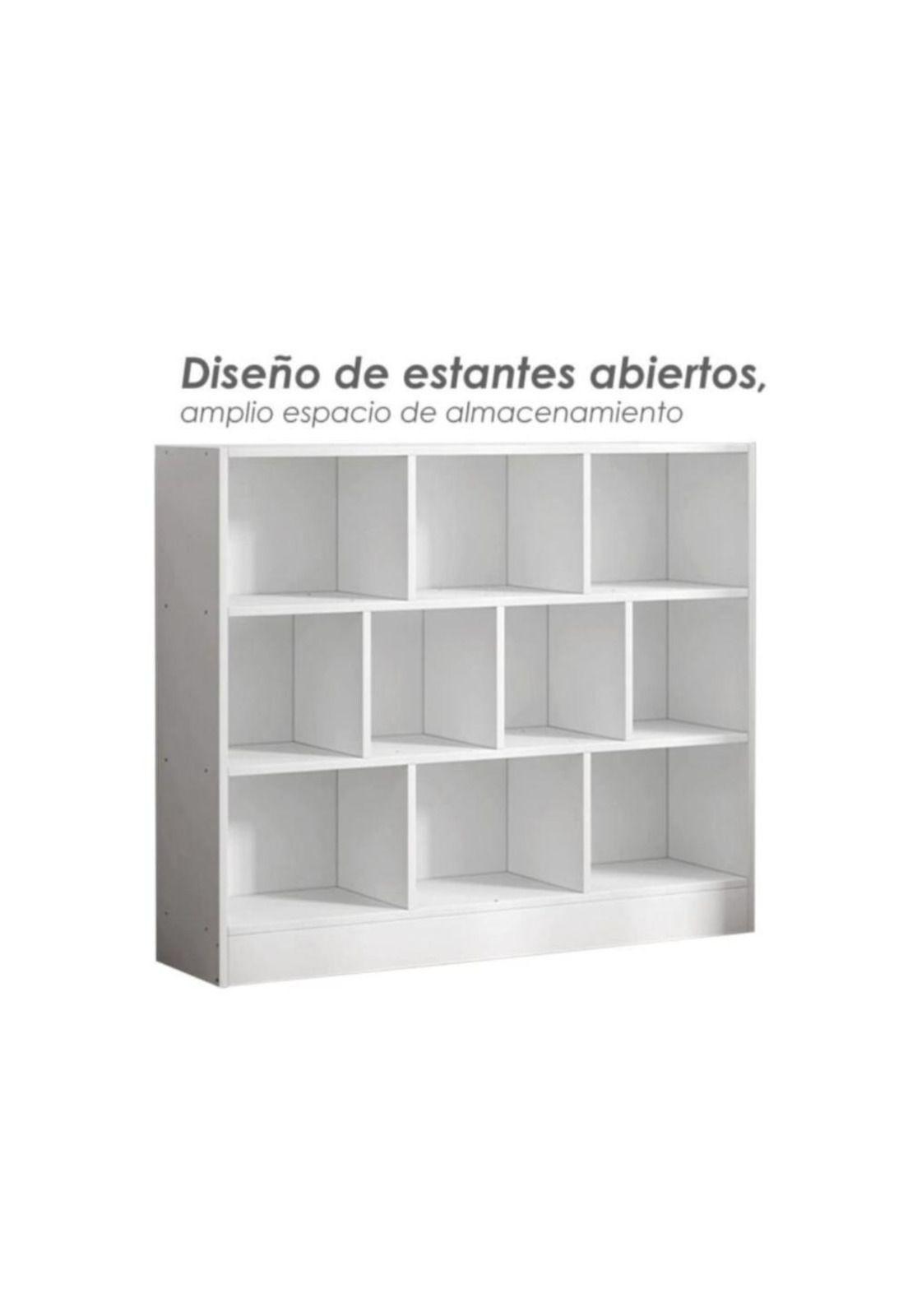 Estante Organizador Multifuncional de Madera Librero-4