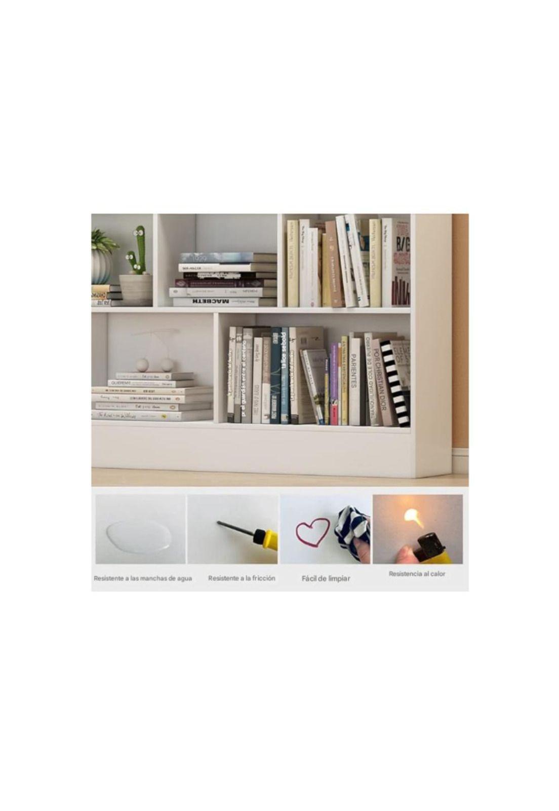 Estante Organizador Multifuncional de Madera Librero-9