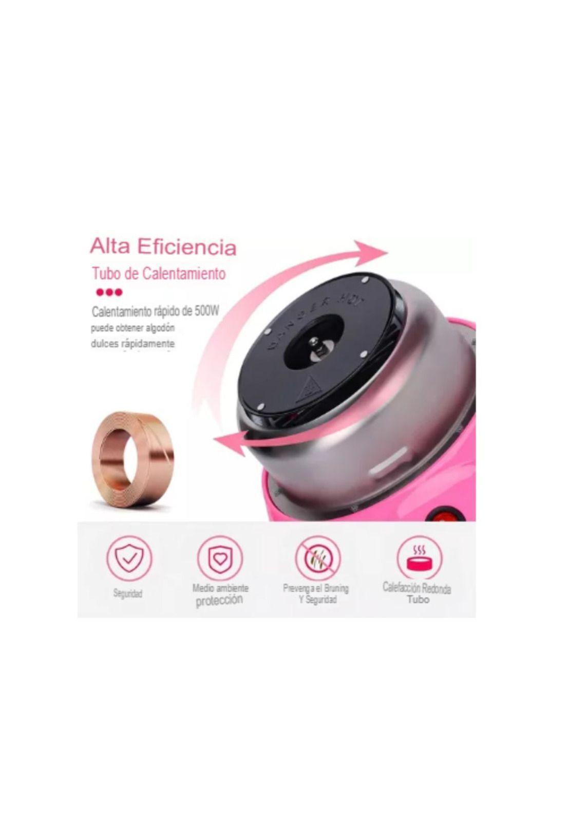 Máquina Algodón De Azúcar Eléctrico Caramelo 500w Portátil-4