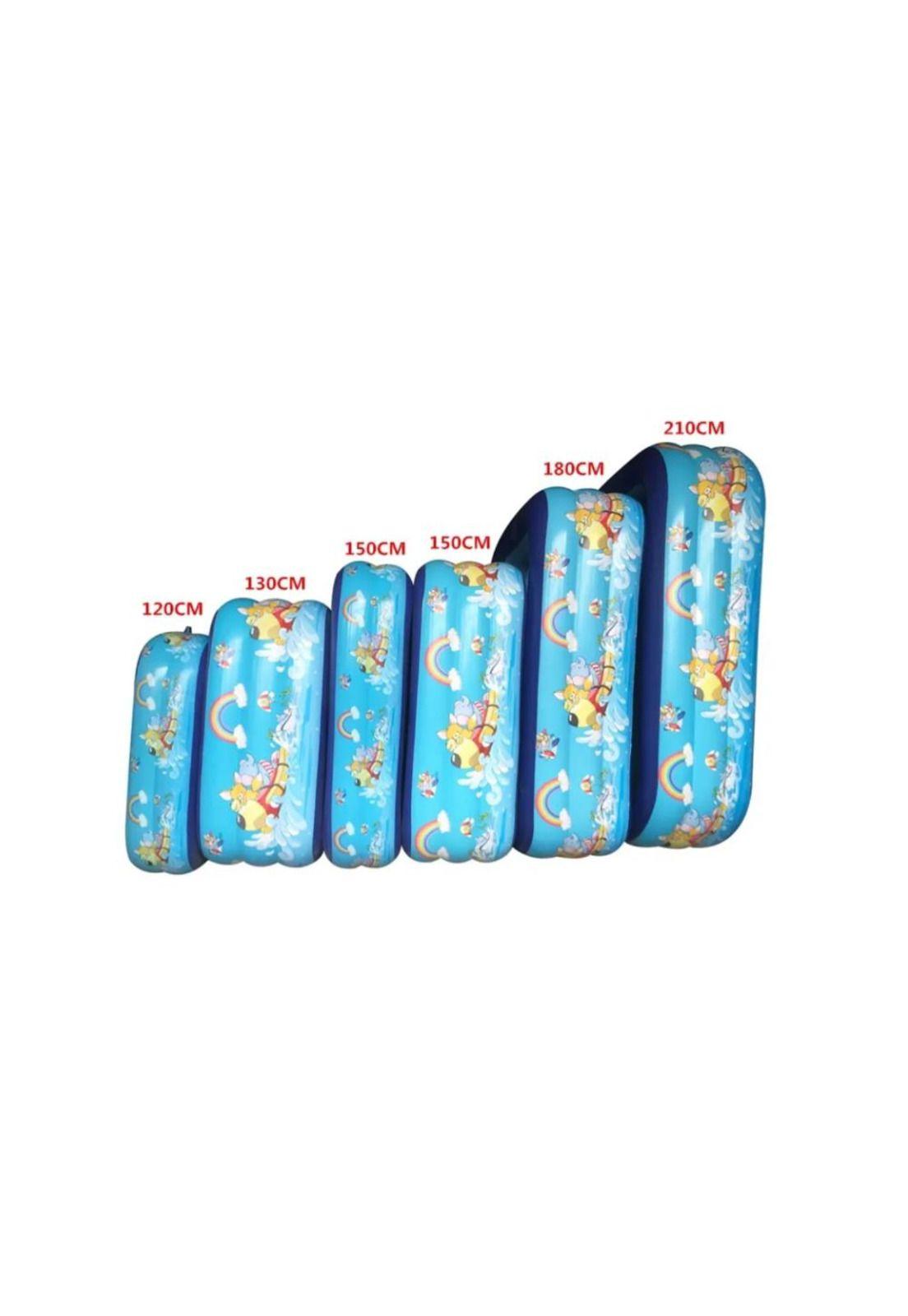 PISCINA INFLABLE VERANO 1,8M 180X130X55CM DIVERSION JUEGO-5