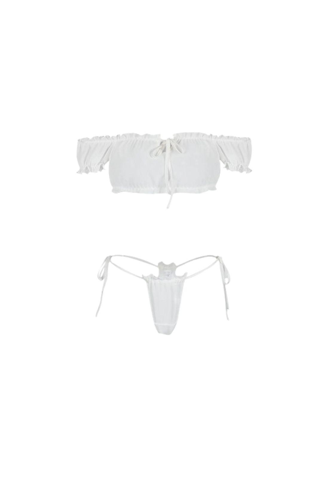Lenceria Sexy Transparente para Mujer Ropa Interior 2023-0