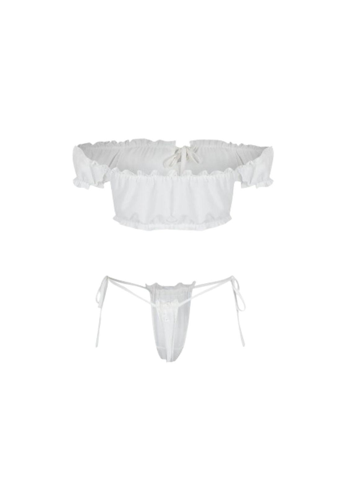 Lenceria Sexy Transparente para Mujer Ropa Interior 2023-1