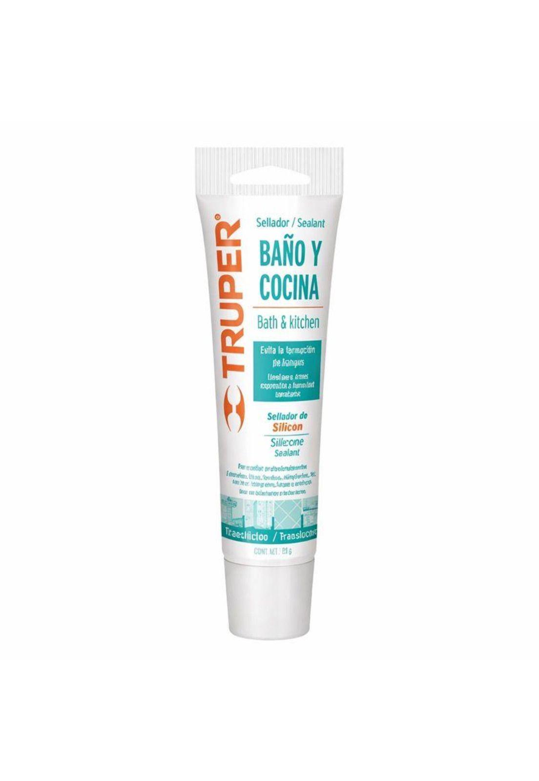 Silicona Sellador Baño Y Cocina Blanca Interior Y Exterior-1