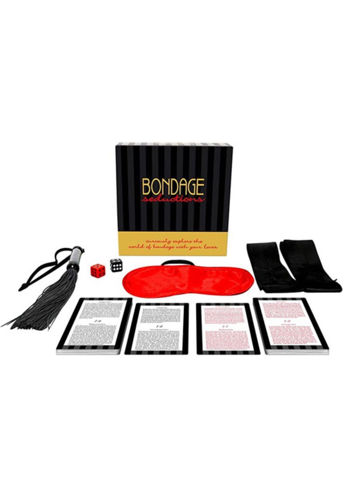 Kit Excitante Dominación Y Sumisión Amorosa Bondage Juego-1
