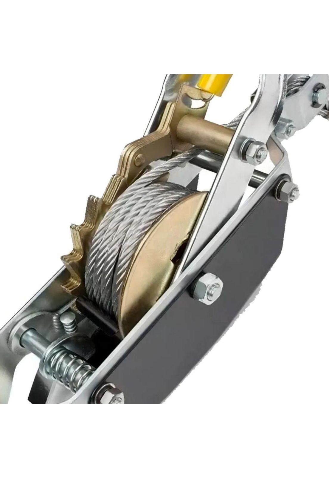 Tecle Señorita Manual 4 Toneladas con Gancho de Acero-3