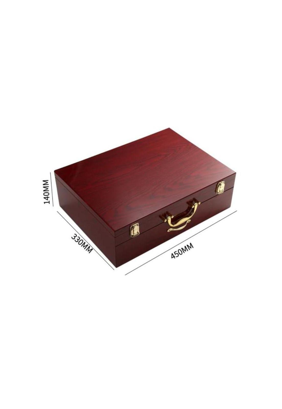 Juego de Cubiertos 72PCS Acero Inox Premium Vintage-6