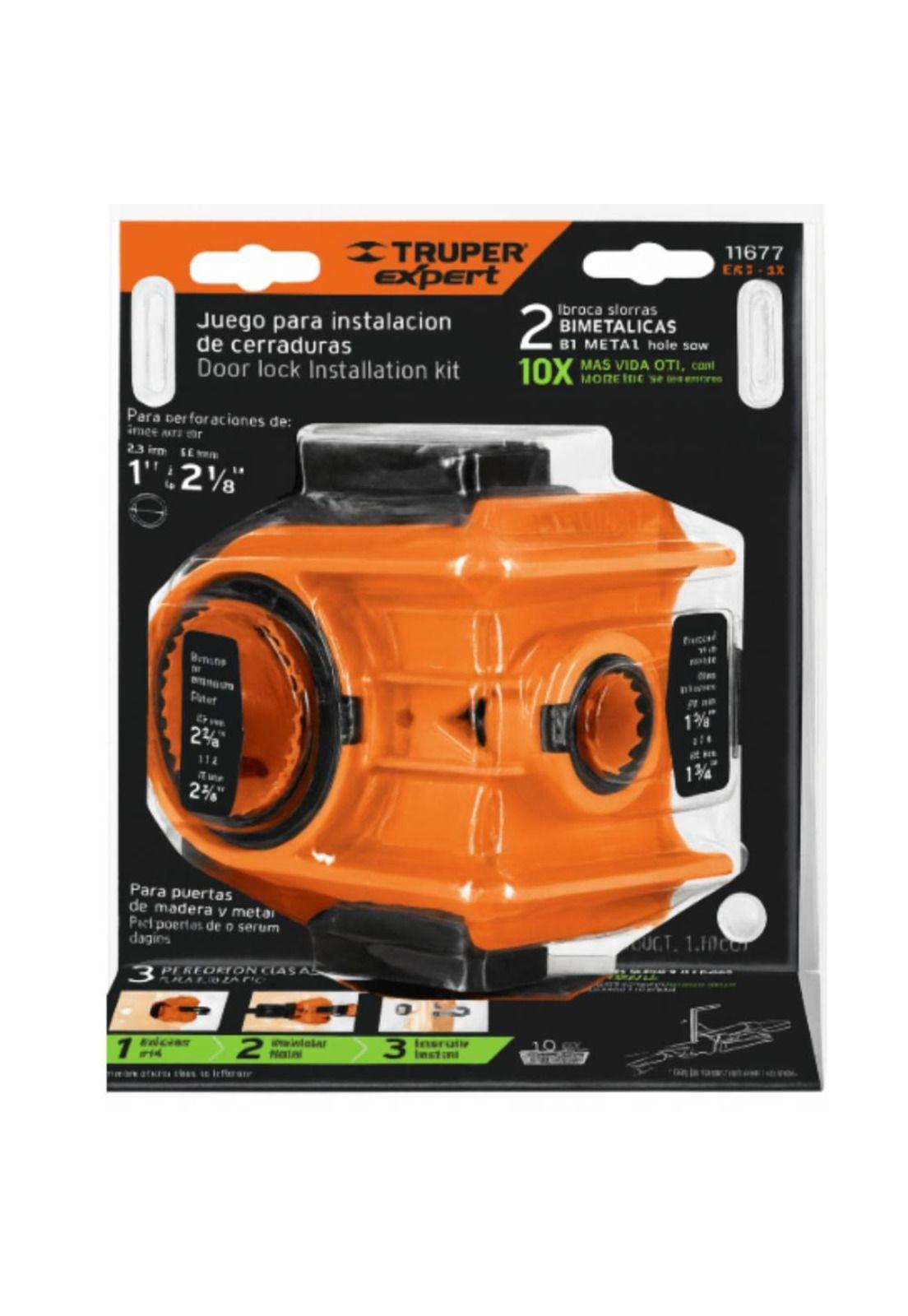 Juego cerradura Truper  KITB-4X-2
