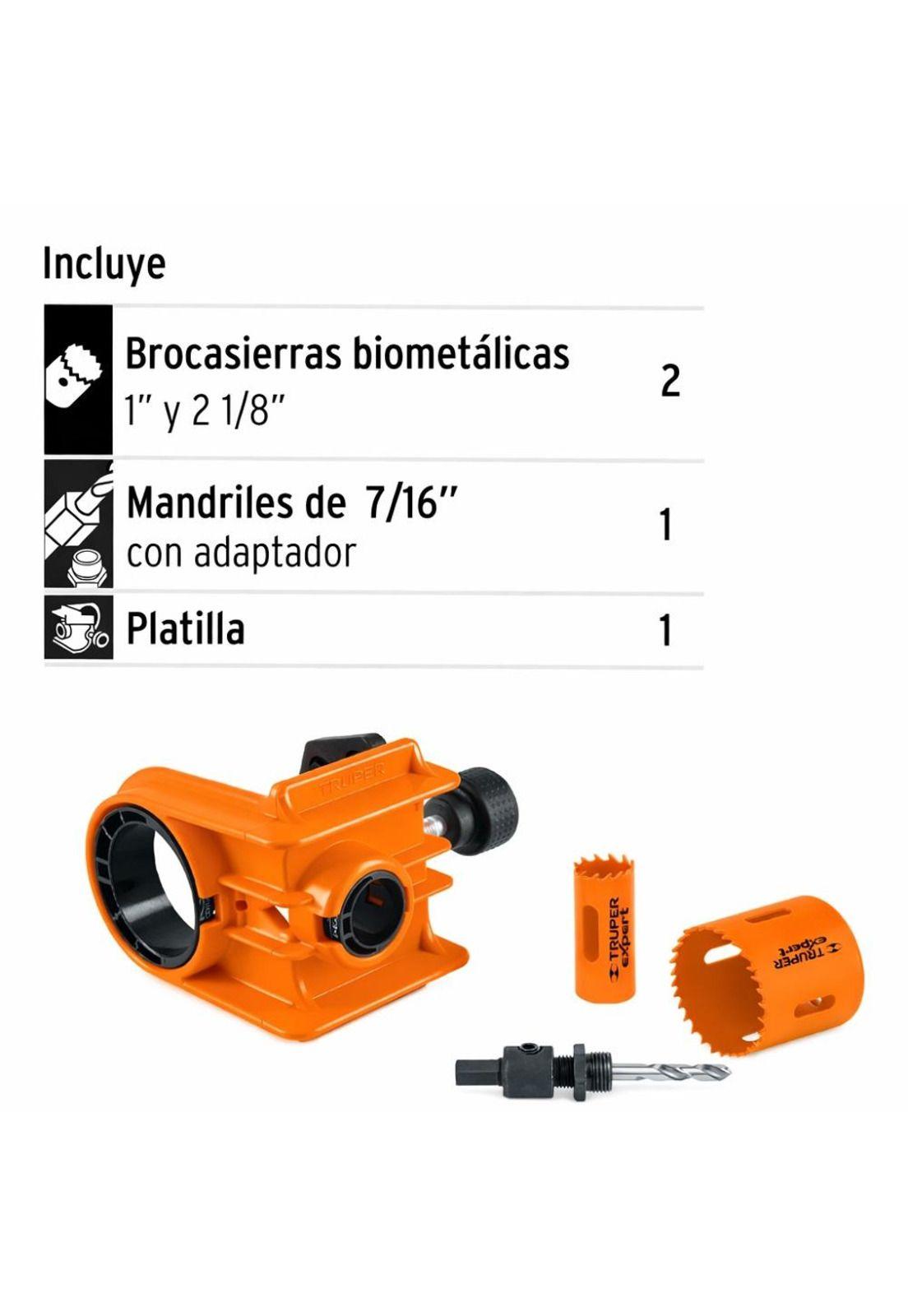 Juego cerradura Truper  KITB-4X-3