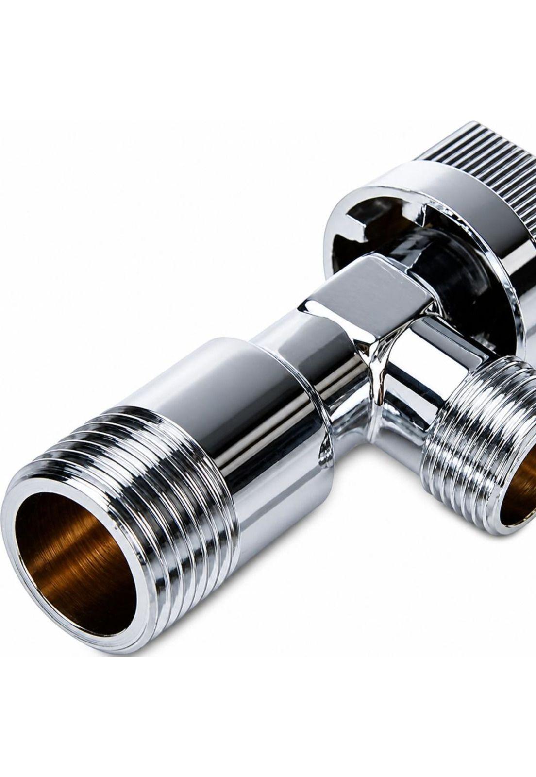 Llave Angular 1/2 He X 1/2 He EDR Acero inox-4