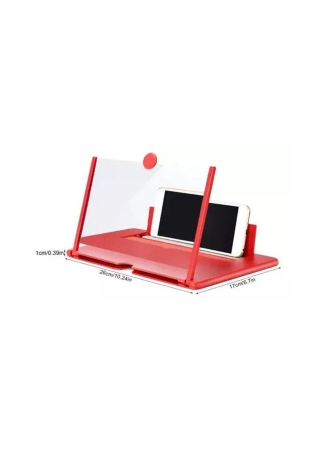 Lupa Amplificador de Pantalla Vídeo HD Teléfono Móvil Celula-4
