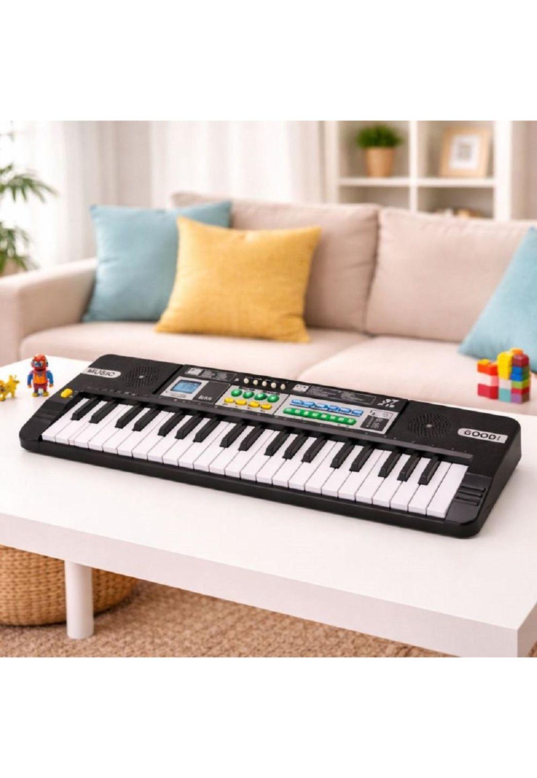 Piano Para Niños Teclado Musical Electrónico Con Micrófono-2