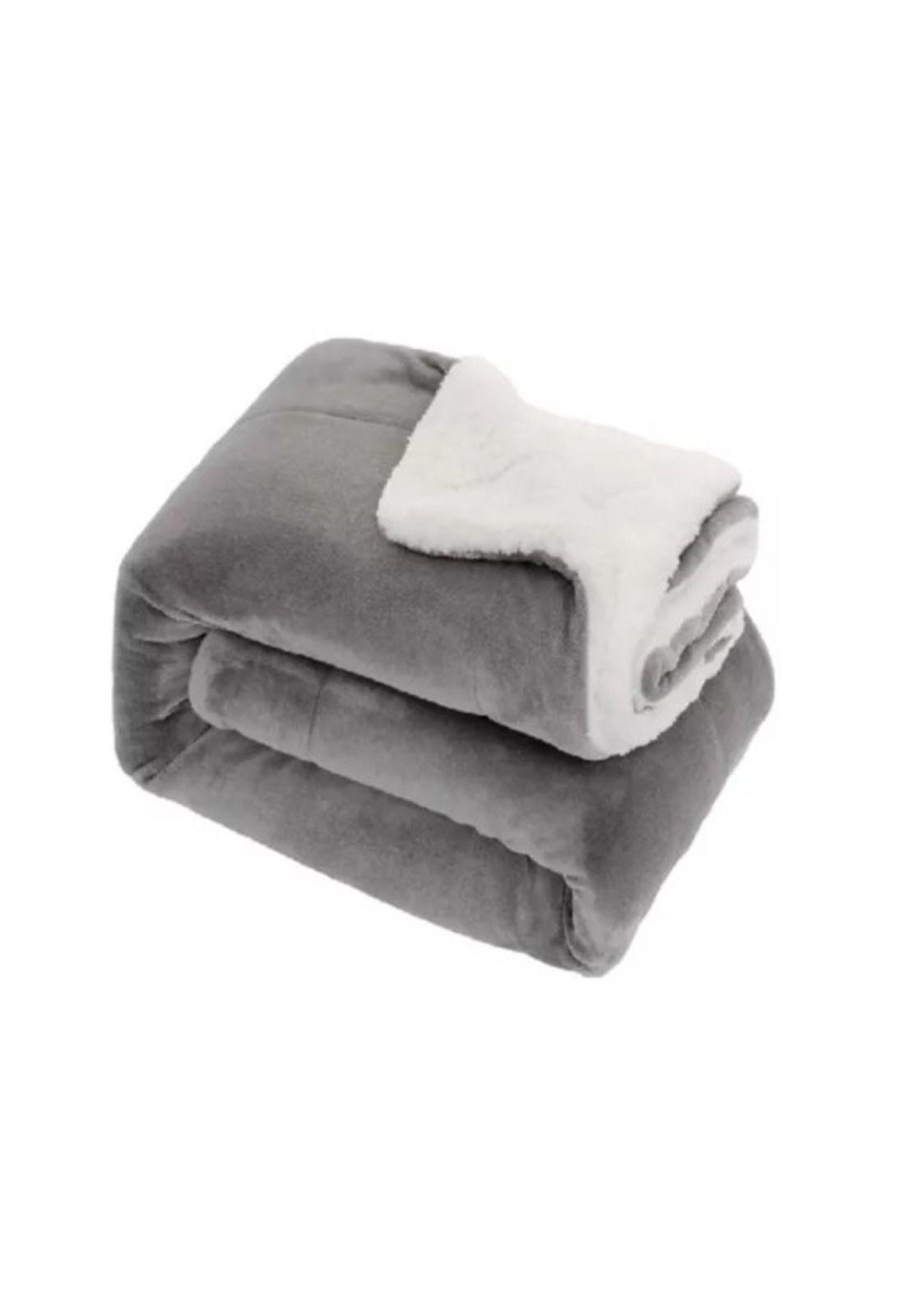 Frazadas Manta Cobija Premium Polar Con Chiporro 2 Plazas Invierno-2
