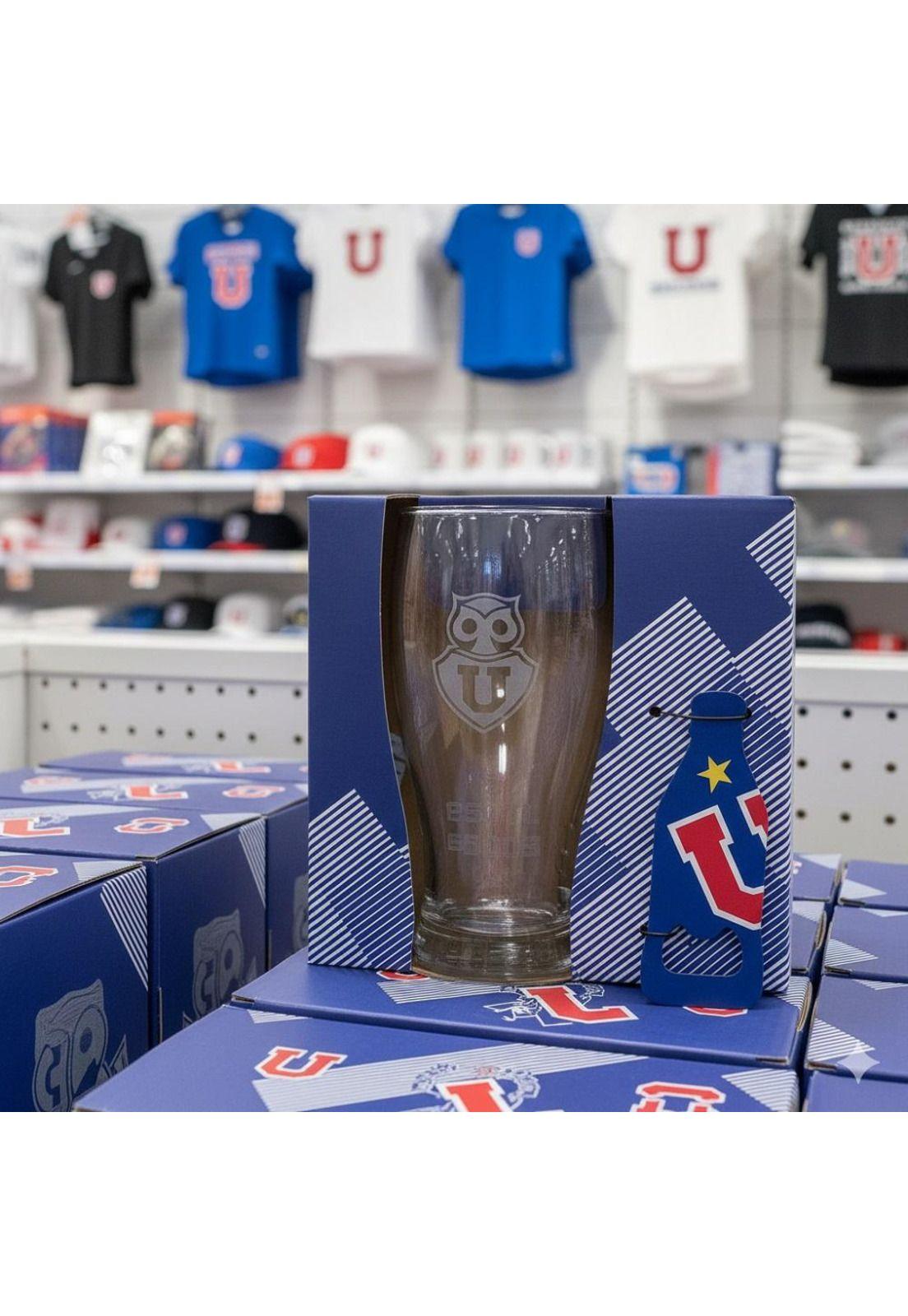 Pack Hincha U. de Chile: Shopero y Destapador Oficial-3