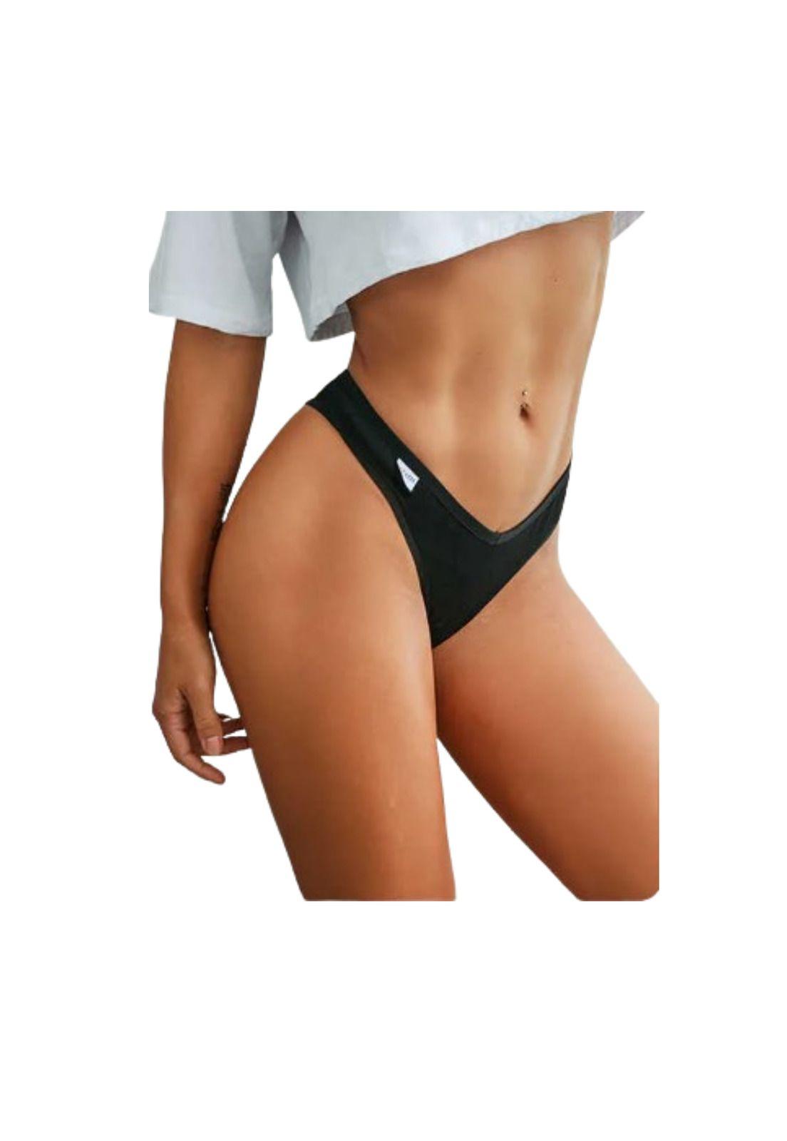 Tanga Colaless Algodon Lenceria Brasileña 3unids-3