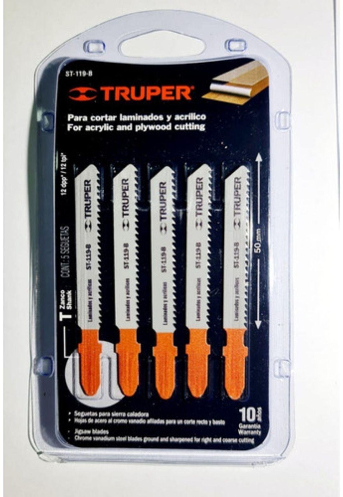 Sierra Calar T Laminados Y Acrilico Truper 5un-0