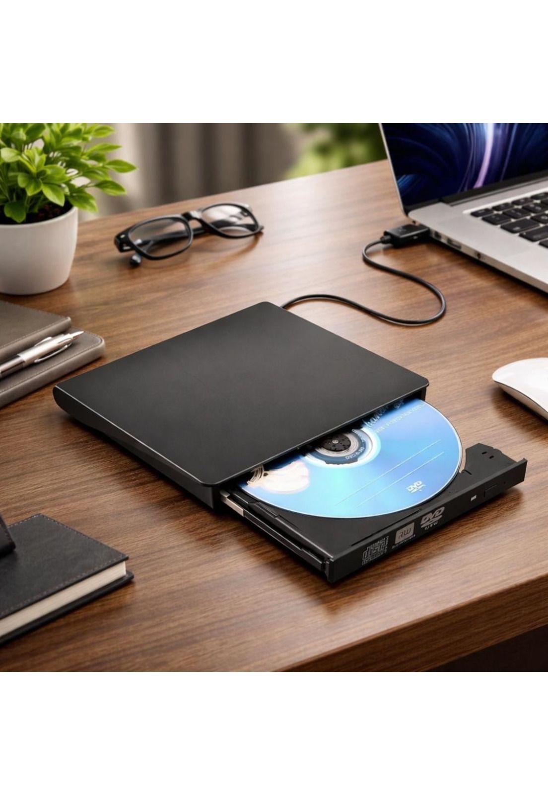 Grabadora Externa DVD CD USB Y C  3.0 para Computador-1