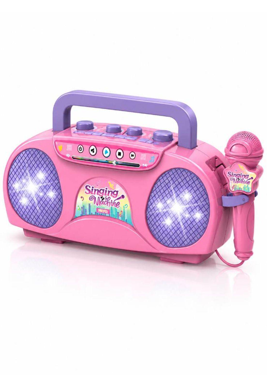 Karaoke Infantil Portátil Con Micrófono Bluetooth-0