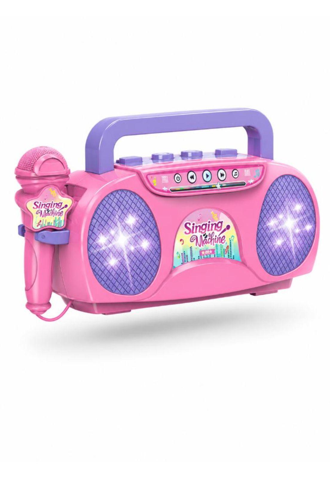Karaoke Infantil Portátil Con Micrófono Bluetooth-5