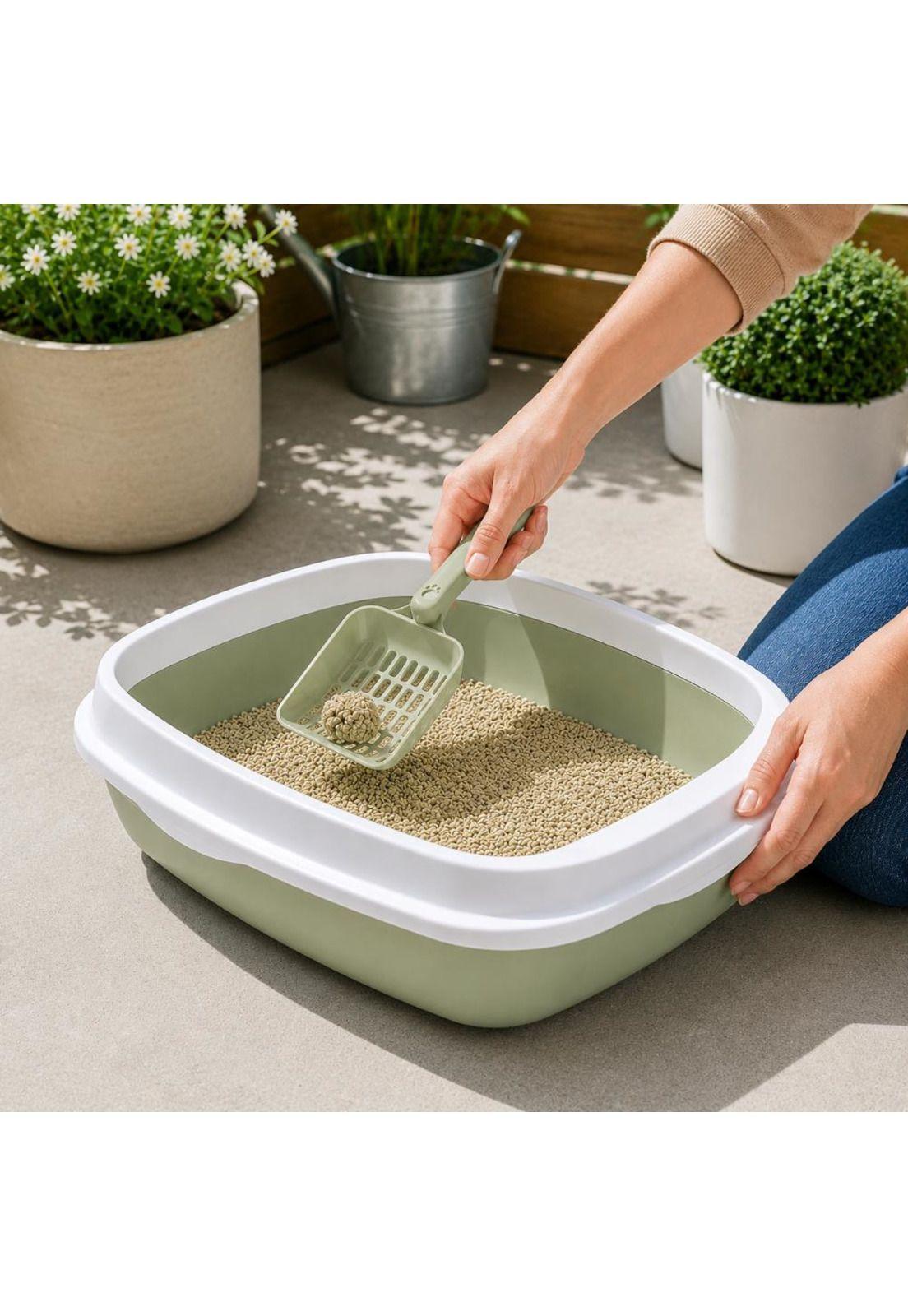 Arenero Para Gato Mediano + Pala Incluida-1