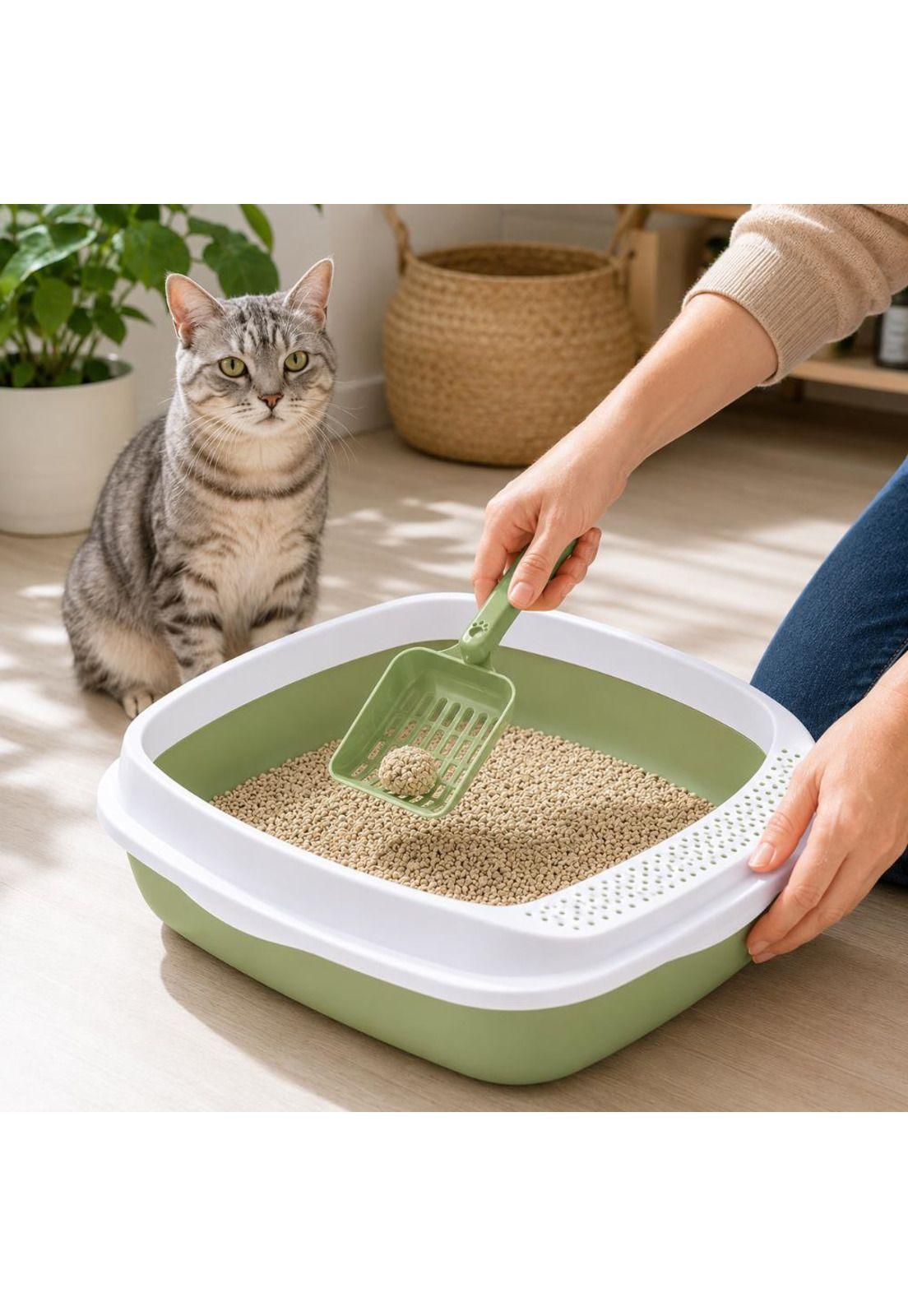 Arenero Para Gato Mediano + Pala Incluida-5