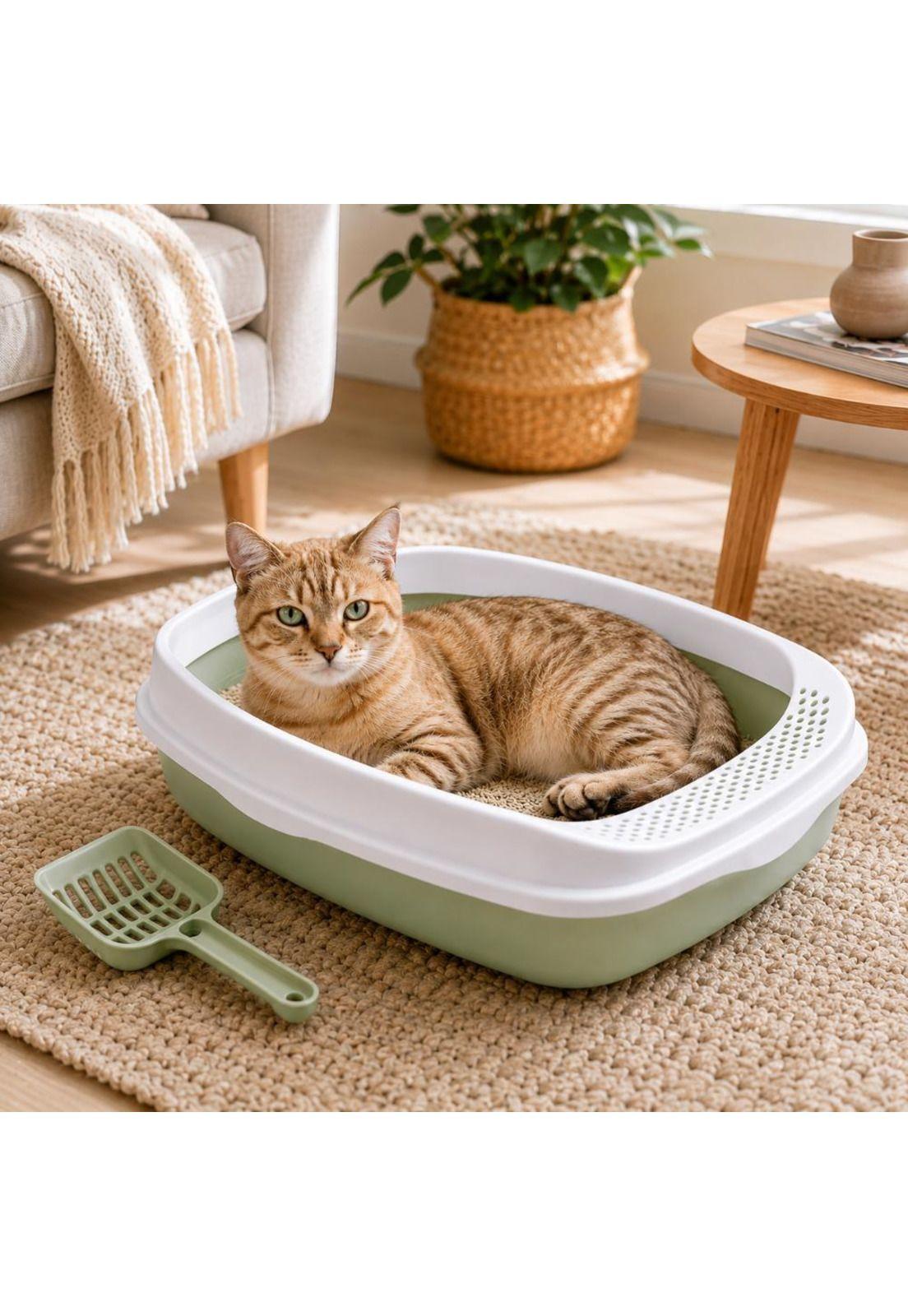 Arenero Para Gato Mediano + Pala Incluida-7
