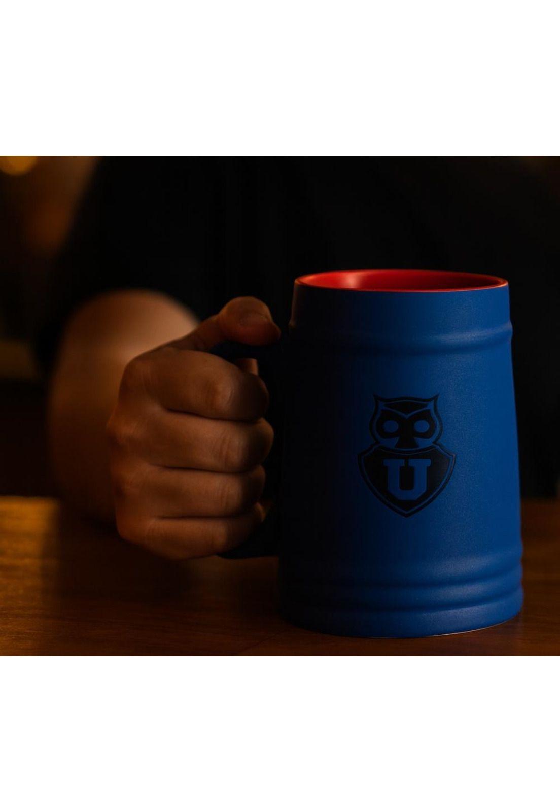 Shopero Cerámica U. de Chile 650 ml con Caja Oficial-3