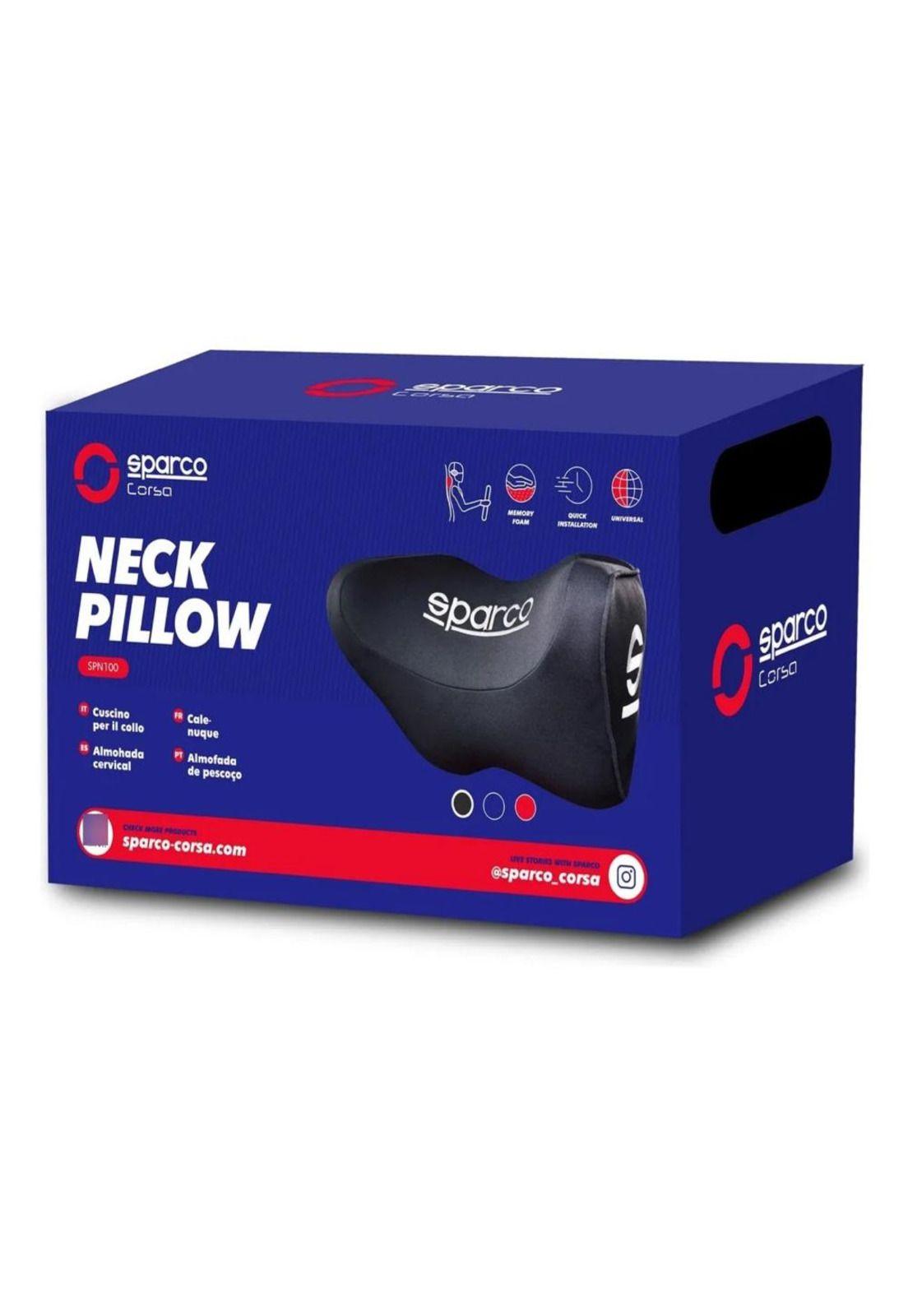 Apoya Cabeza Cervical Sparco Auto Cabecera Memoria-2