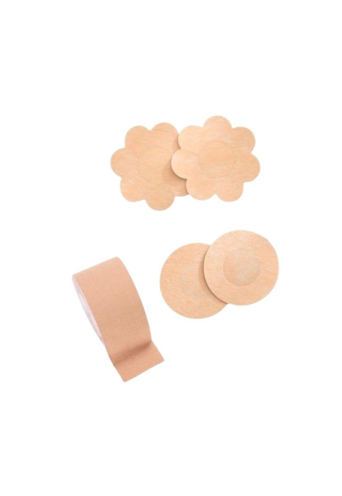 Cinta Levanta Pecho 5cmx5mt + 20 Cubre Pezones Boob Tape-1