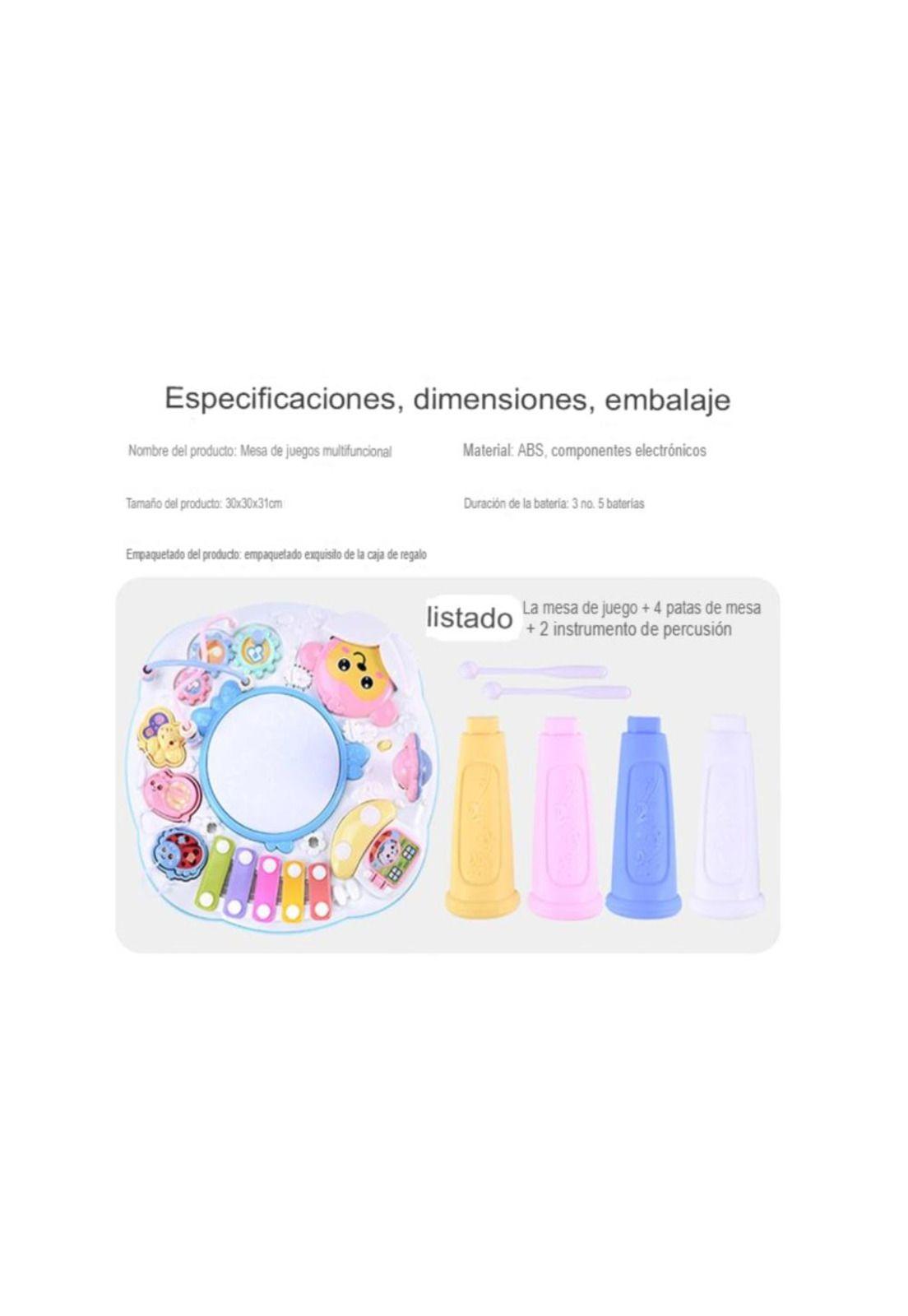 Mesa de actividades musicales Aprendizaje Interactiva Bebes-8