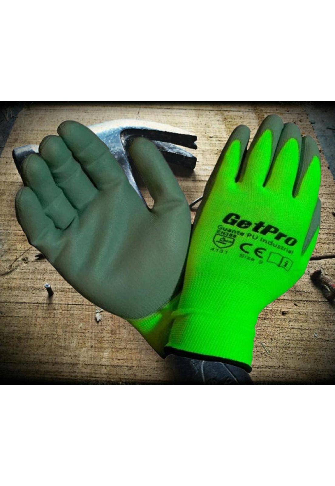 Guantes de Trabajo PU – Pack de 12 Certificados-1
