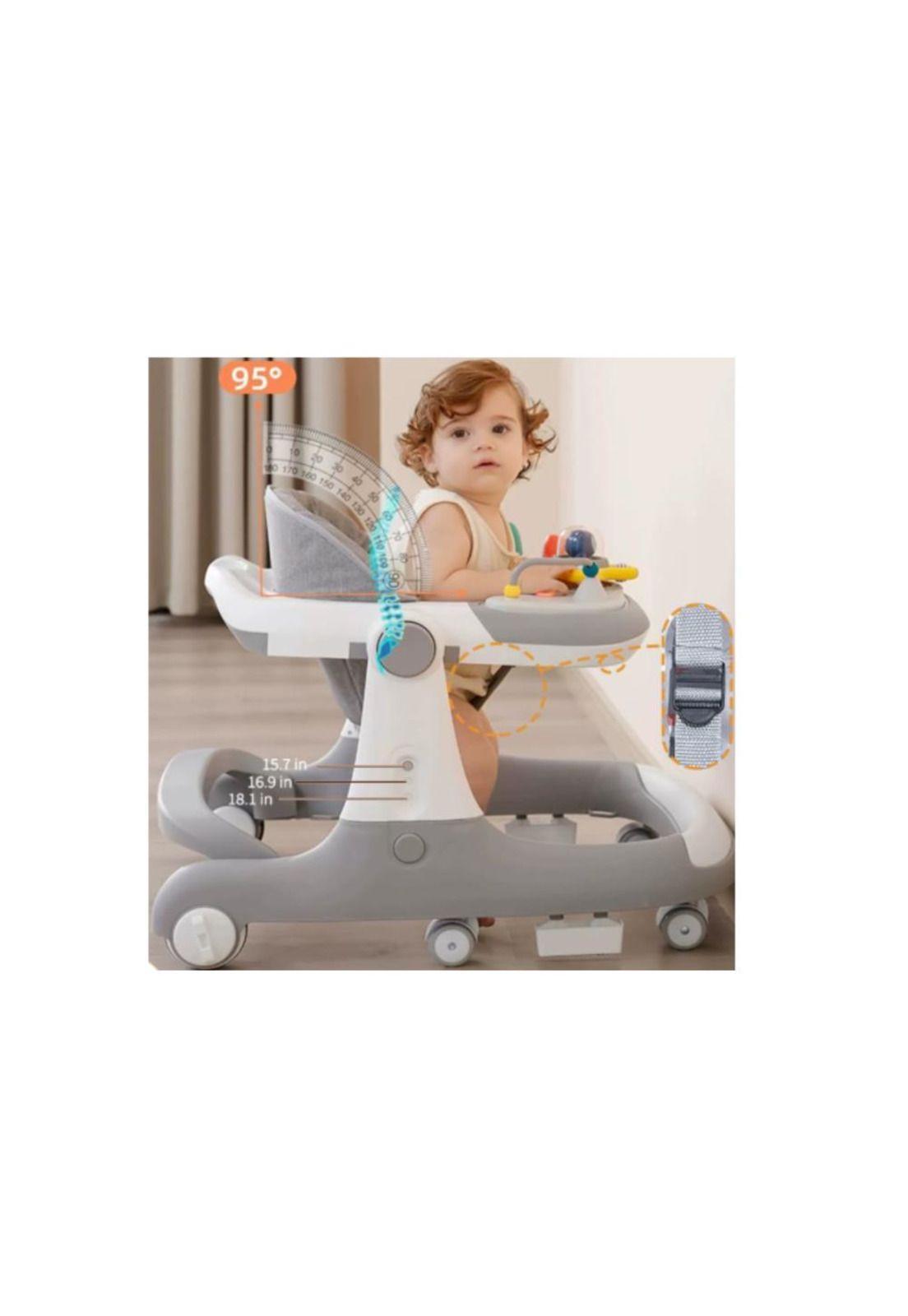 Andadera de bebé Ajustable Caminadora Multifuncional Unisex-2