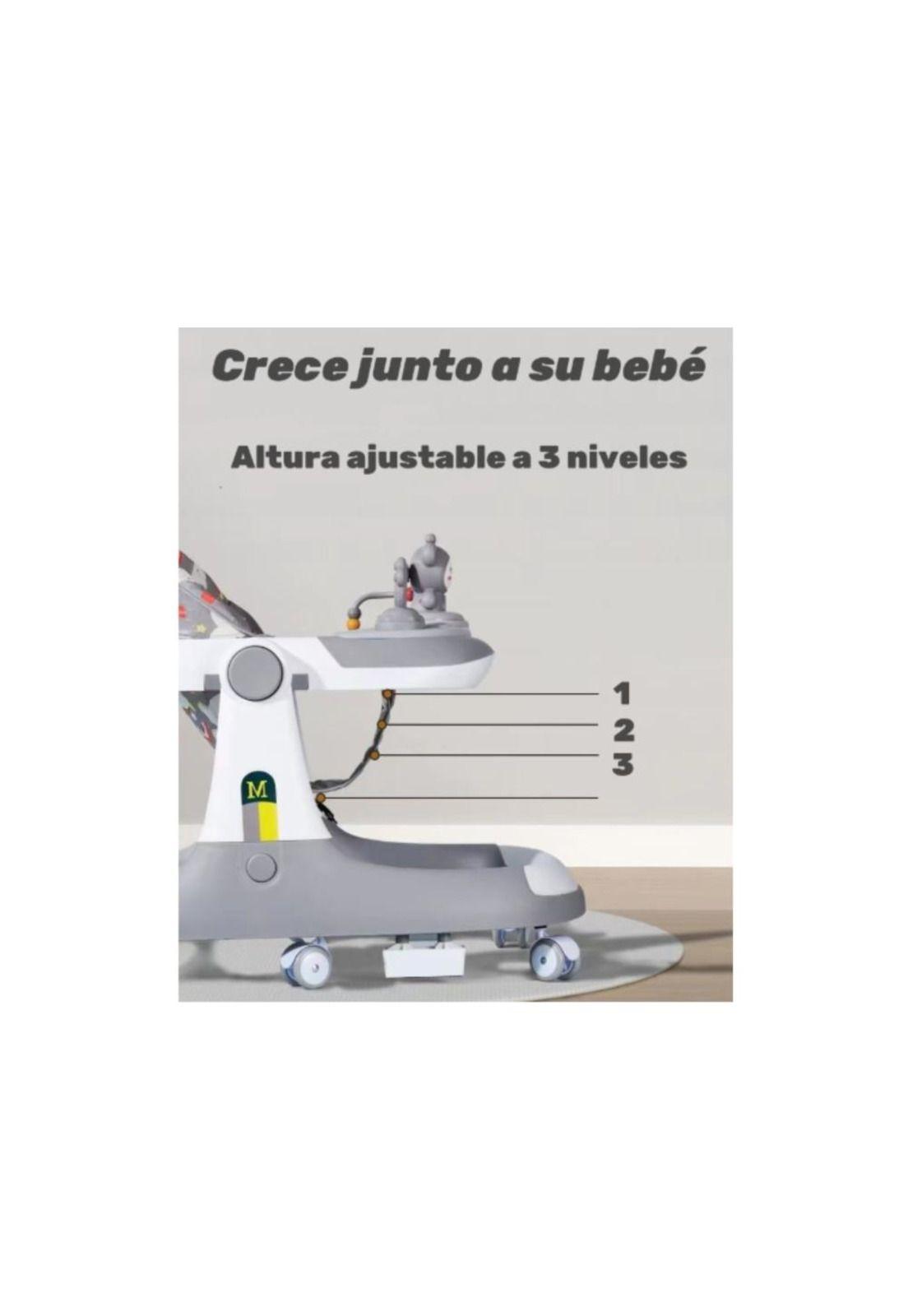 Andadera de bebé Ajustable Caminadora Multifuncional Unisex-5
