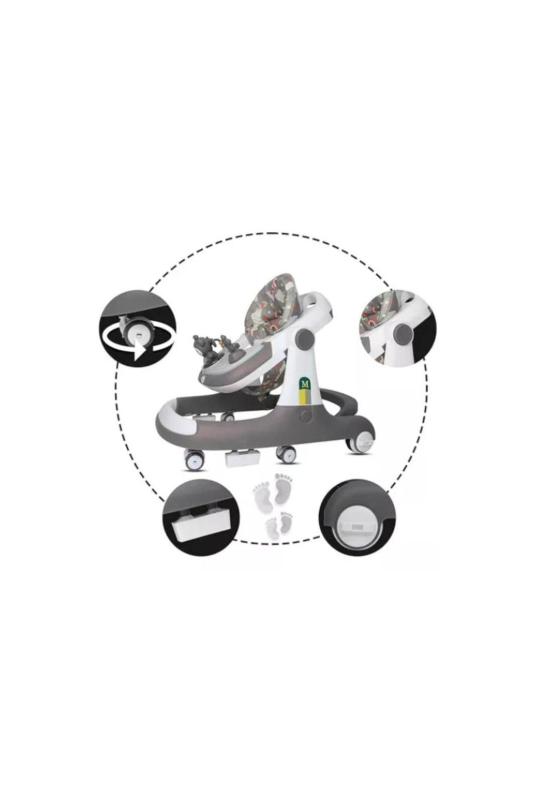 Andadera de bebé Ajustable Caminadora Multifuncional Unisex-7