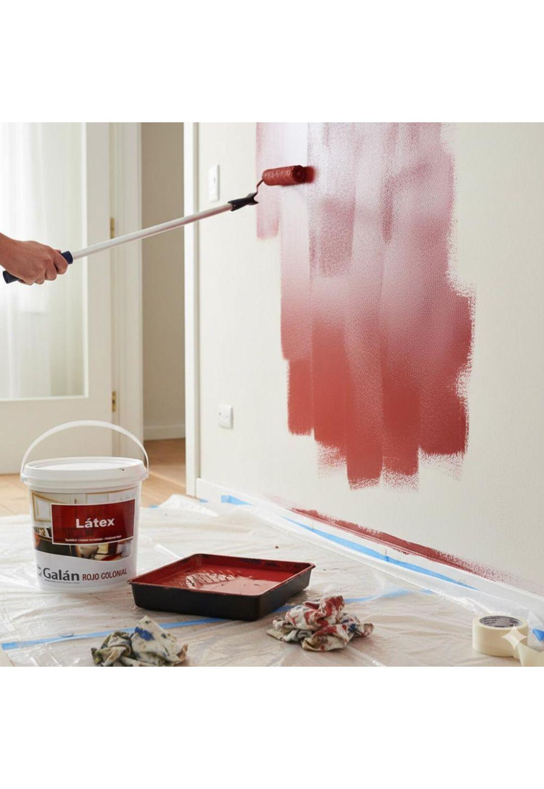 Pintura Latex Galan Rojo Colonial Semib Antihongos-2