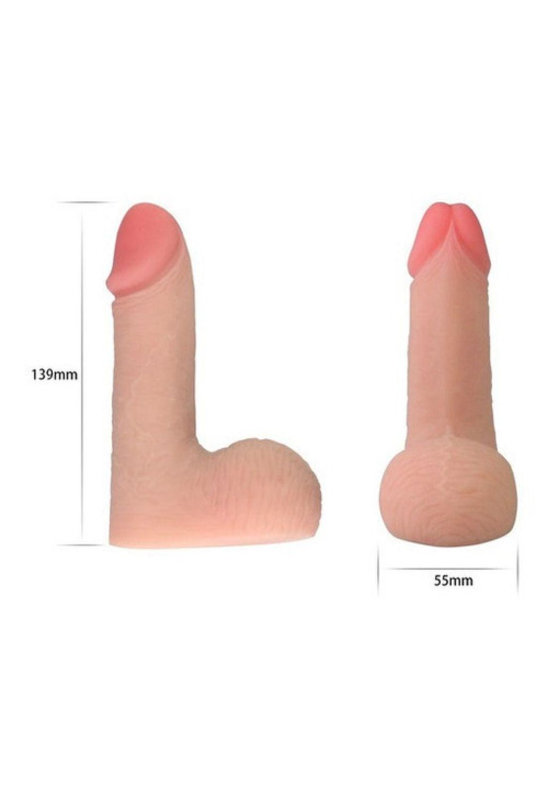 Pene Blando Flacidopaquete Bulto Realista Calzon Unisex-2