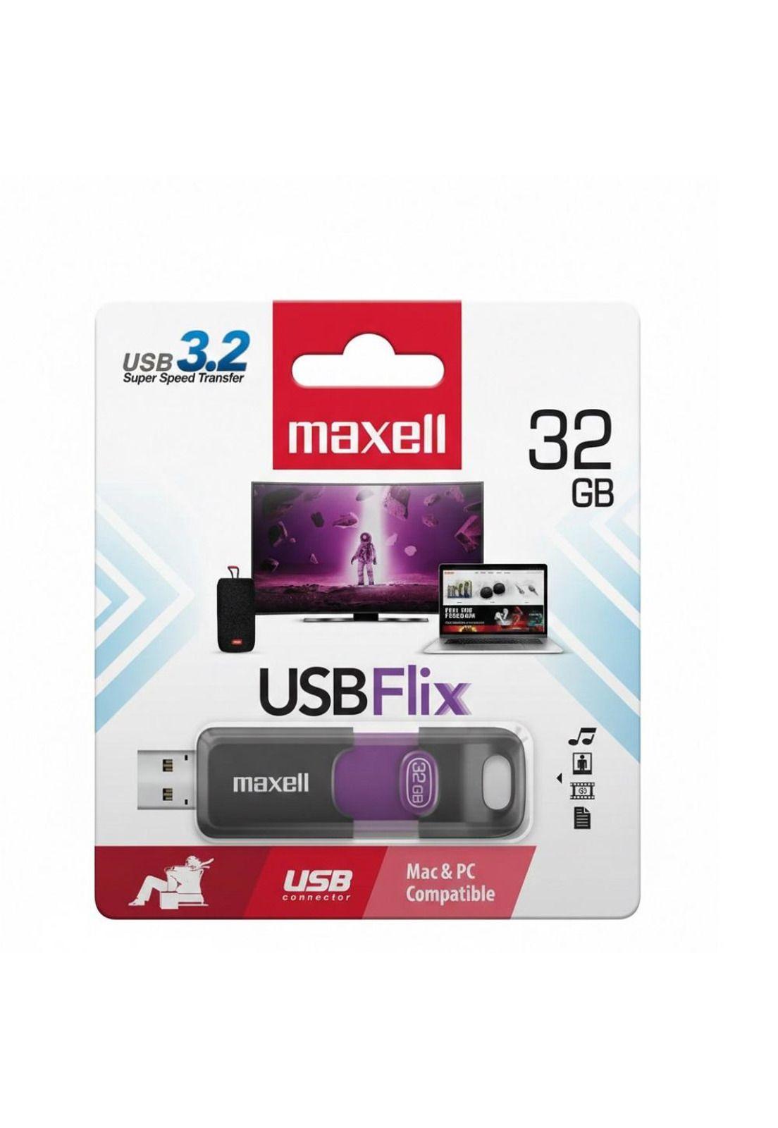 Pendrive Maxell Flix 32GB USB 3.2 Alta Velocidad-4