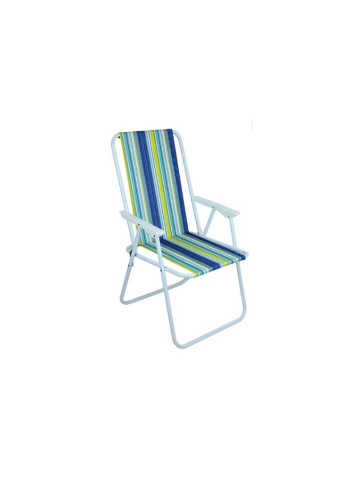 Silla Plegable Camping Picnic Piscina Verano Playa Portátil-2