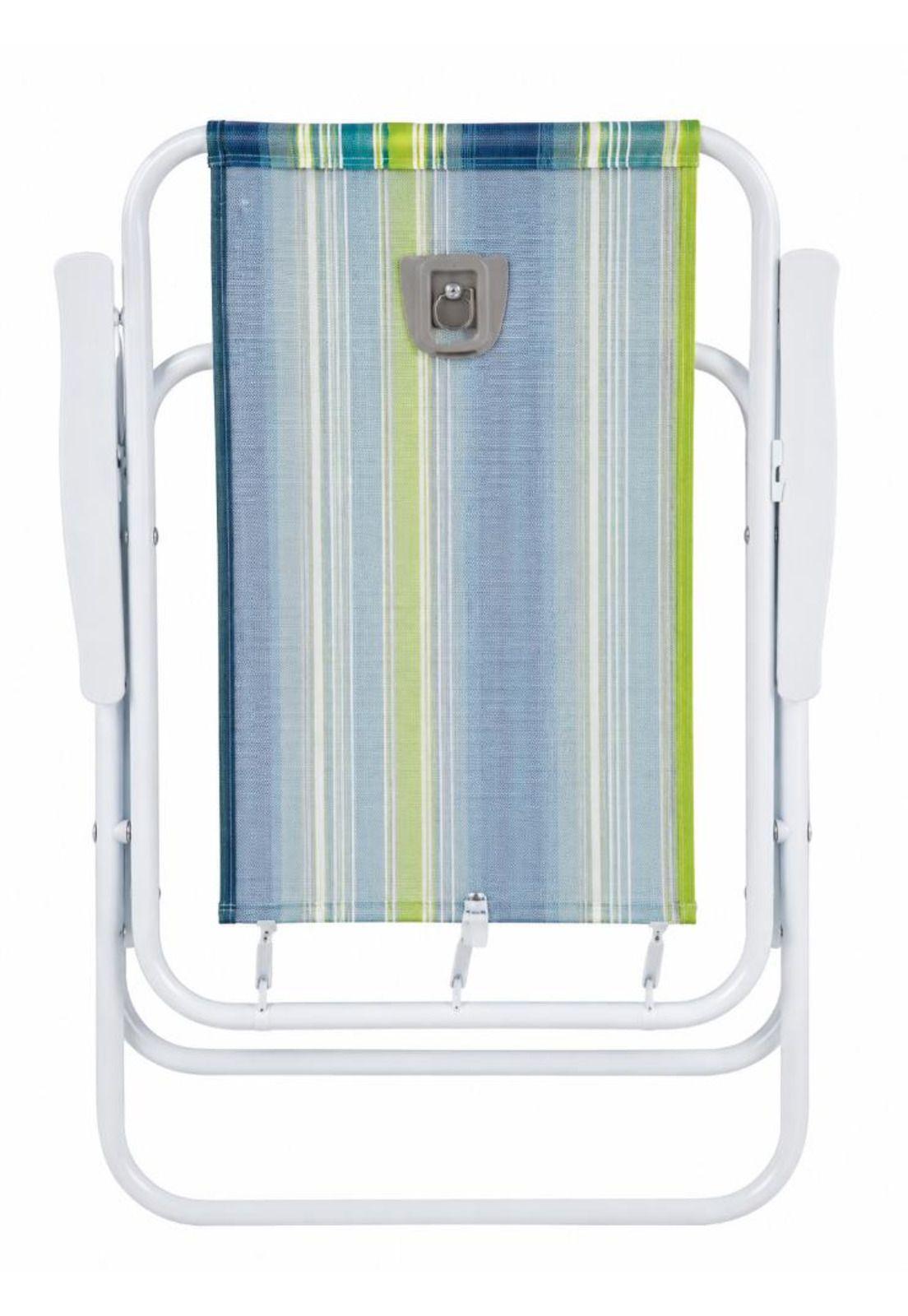 Silla Plegable Camping Picnic Piscina Verano Playa Portátil-2