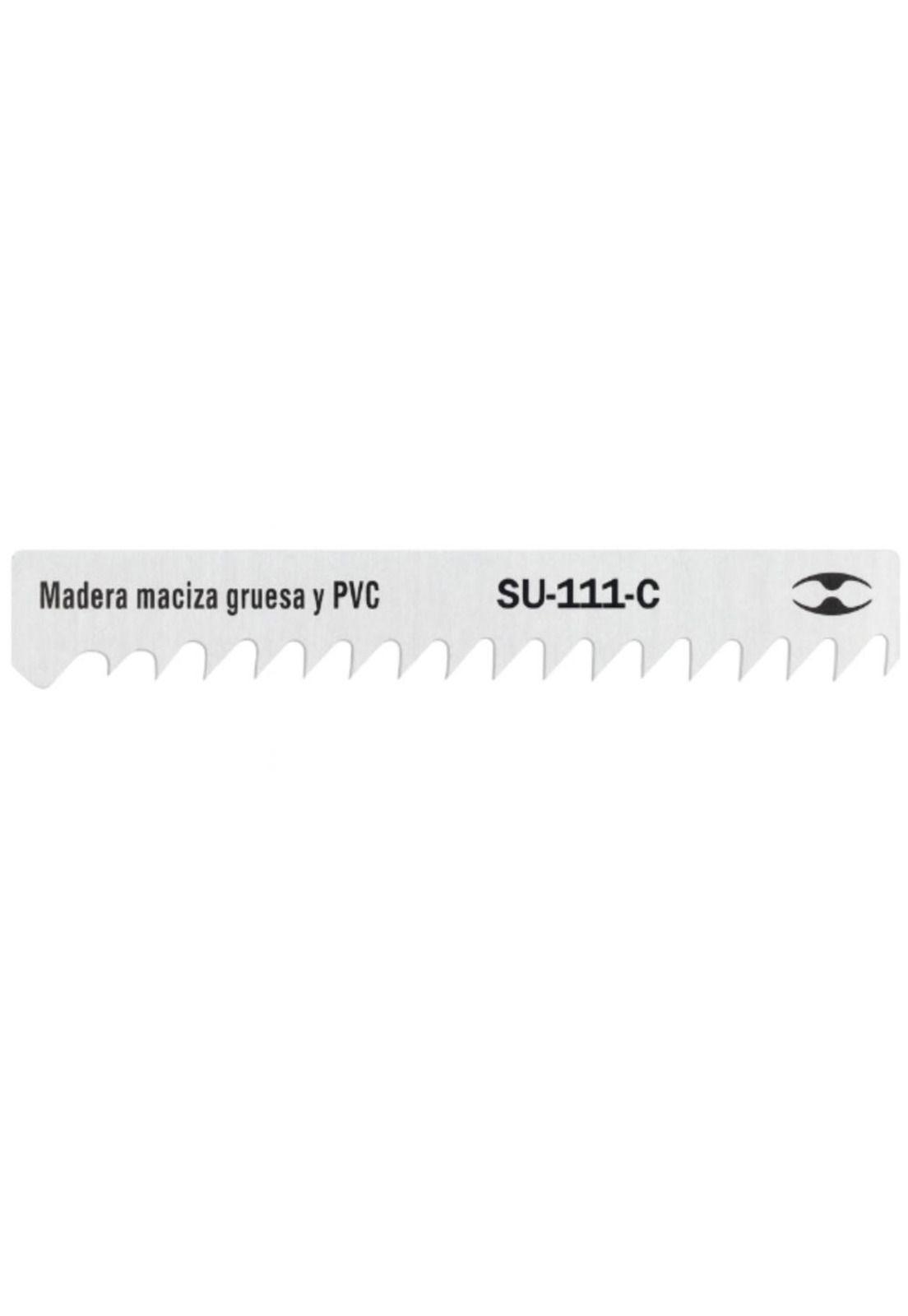 Hoja Para Sierra Caladora Madera Gruesa Y Pvc 5un Truper-2