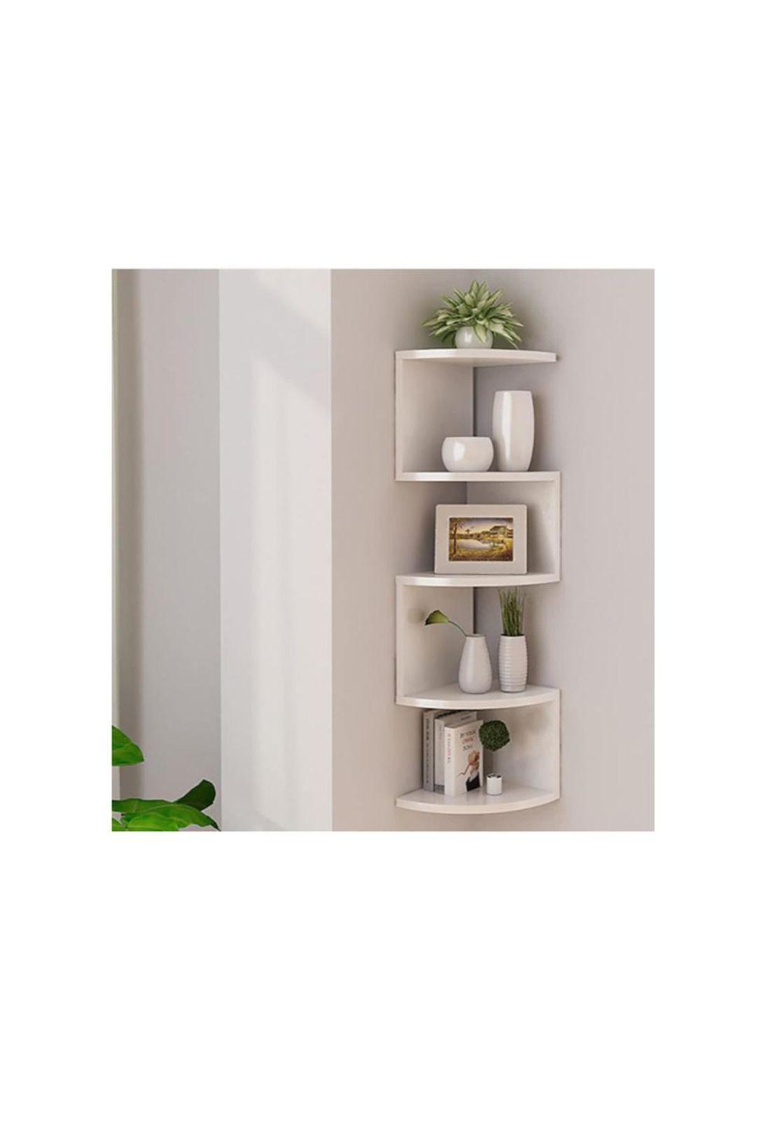 Repisa Esquinero Decorativa Minimalista 5niveles Pared Baño-2