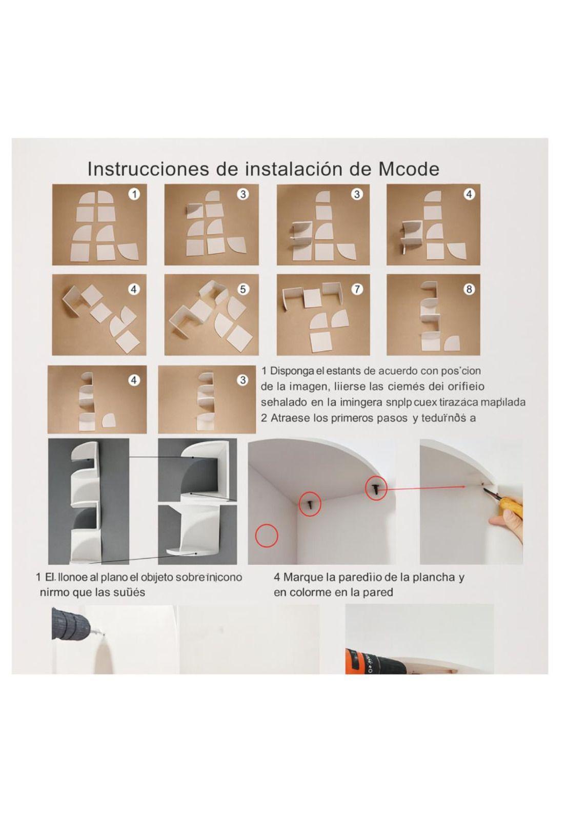 Repisa Esquinero Decorativa Minimalista 5niveles Pared Baño-9